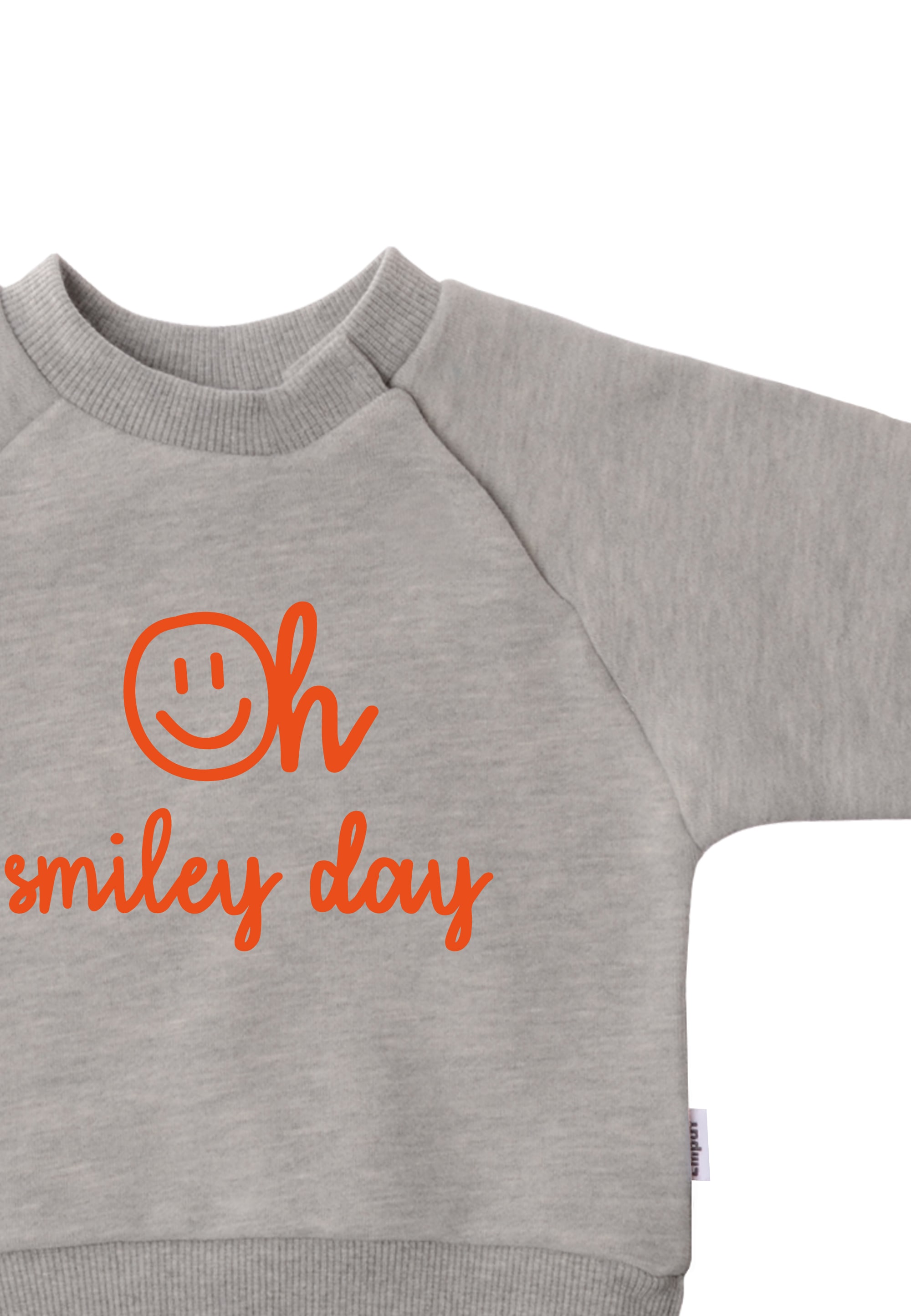 Liliput Sweatshirt »Oh smiley day«, Mit niedlichem Statement-Print ▷ kaufen  | BAUR | Strickpullover