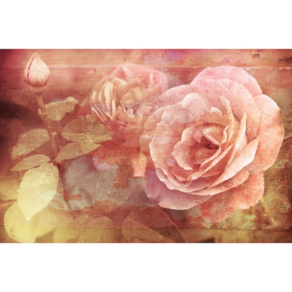Papermoon Fototapete »Vintage Florals«