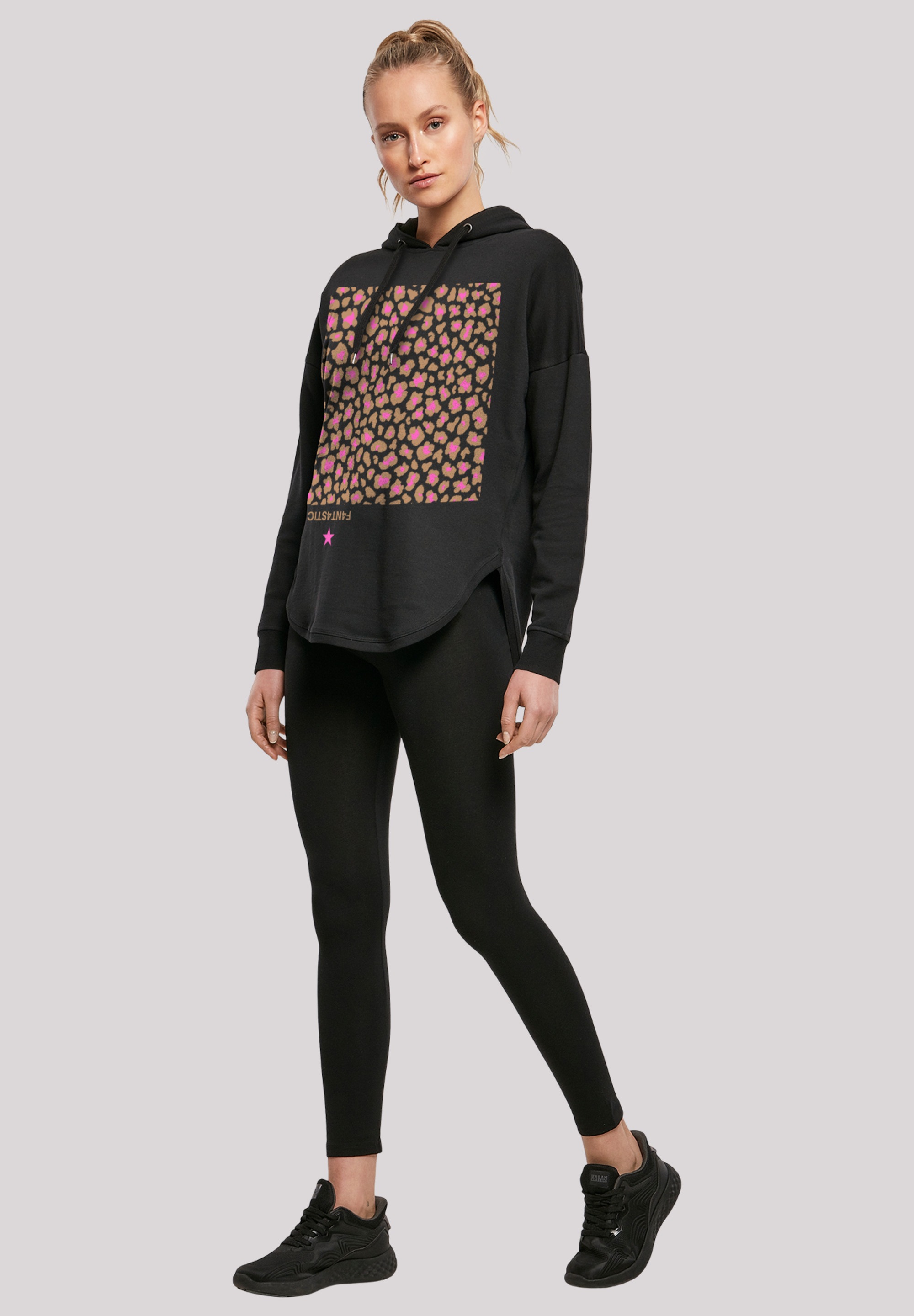 F4NT4STIC Kapuzenpullover »Leo Pink«, Print