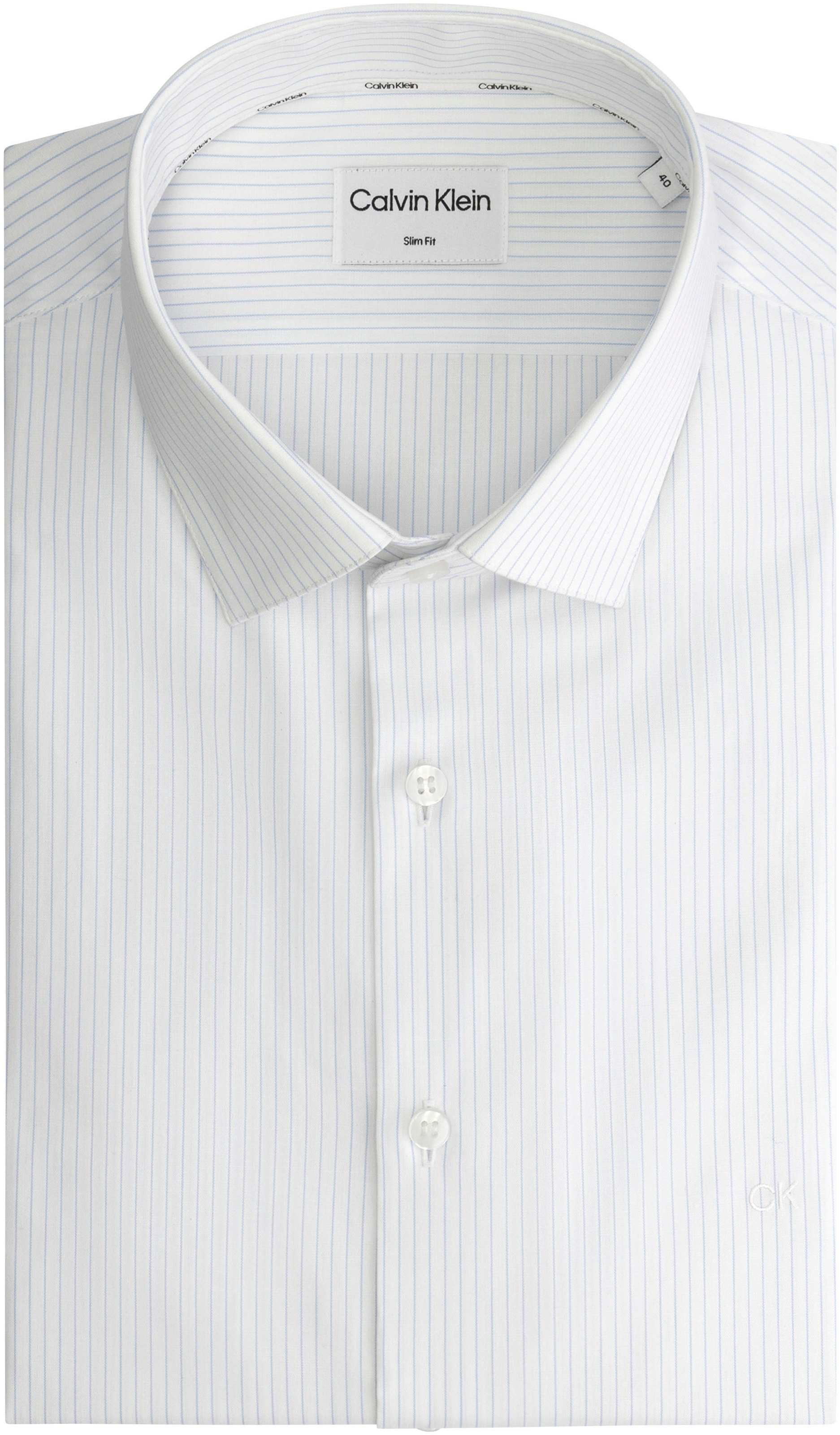 Calvin Klein Langarmhemd »STRETCH STRIPE SLIM SHIRT«