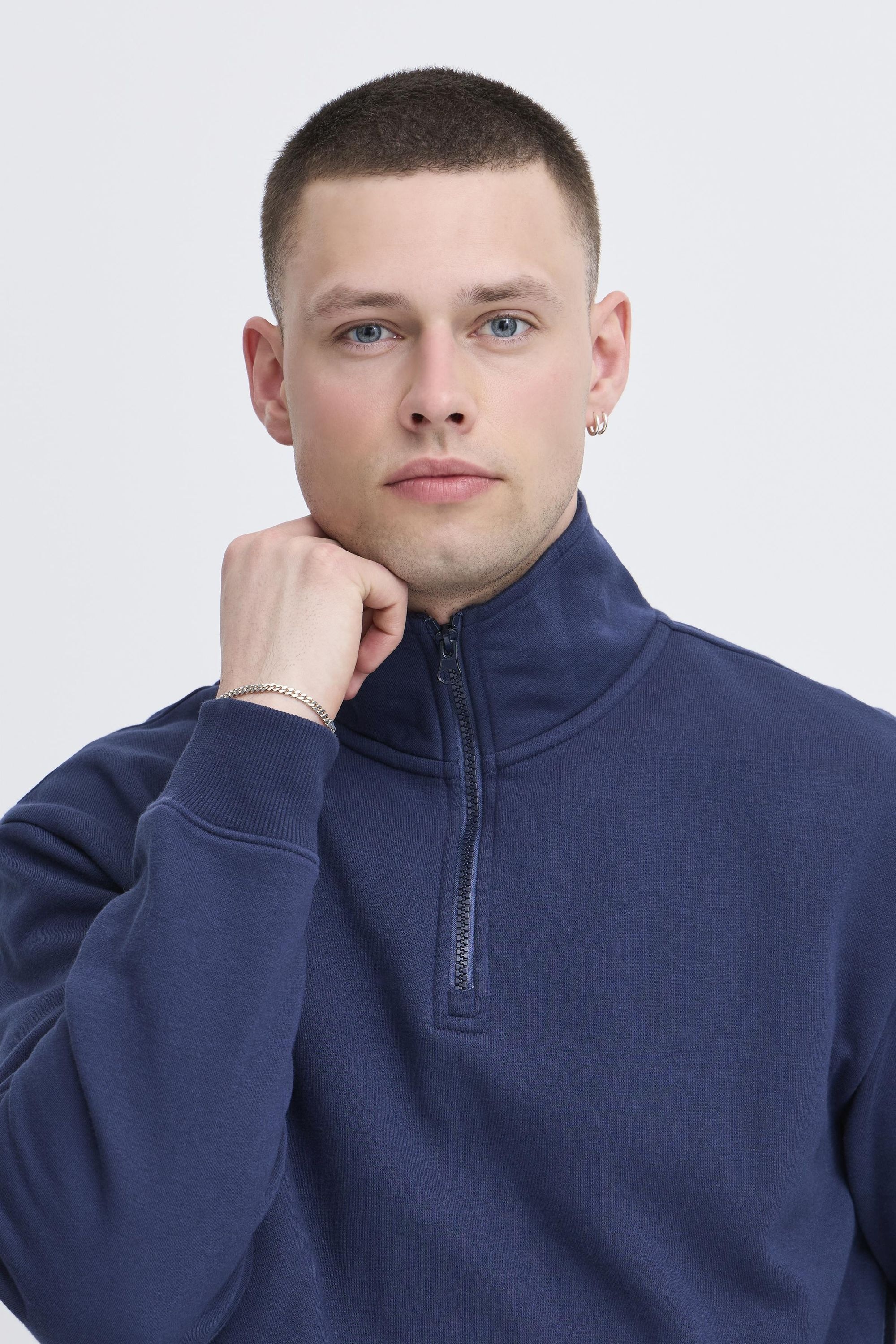 Blend Longpullover »BHJustin« Klassischer Sweat-Troyer
