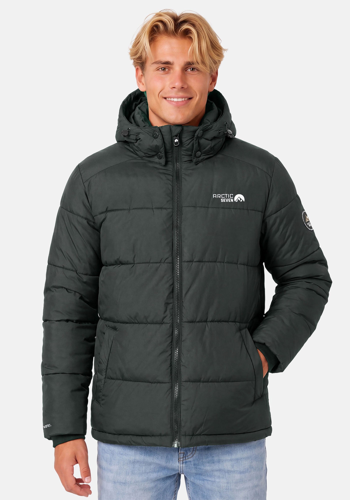 Arctic Seven Winterjacke »ASYetii« mit hochwertigem Steppdesign