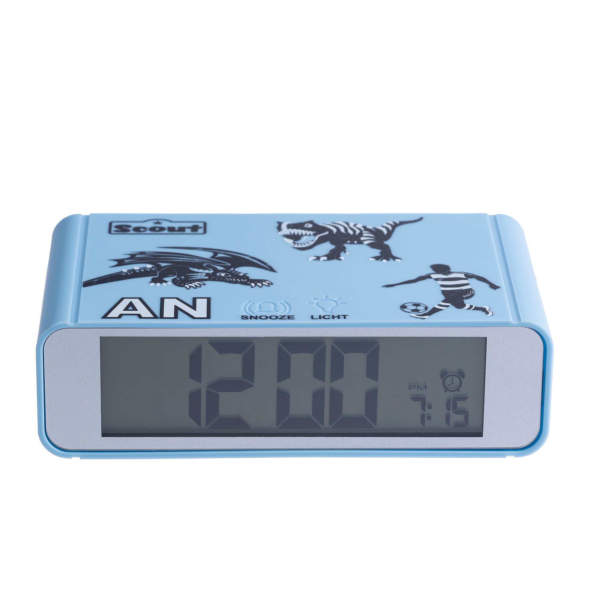 Scout Quarzwecker »Digi Clock, 280001026« Kinderwecker, Digitalwecker, Geschenkidee, Kinderzimmer, Jugendliche