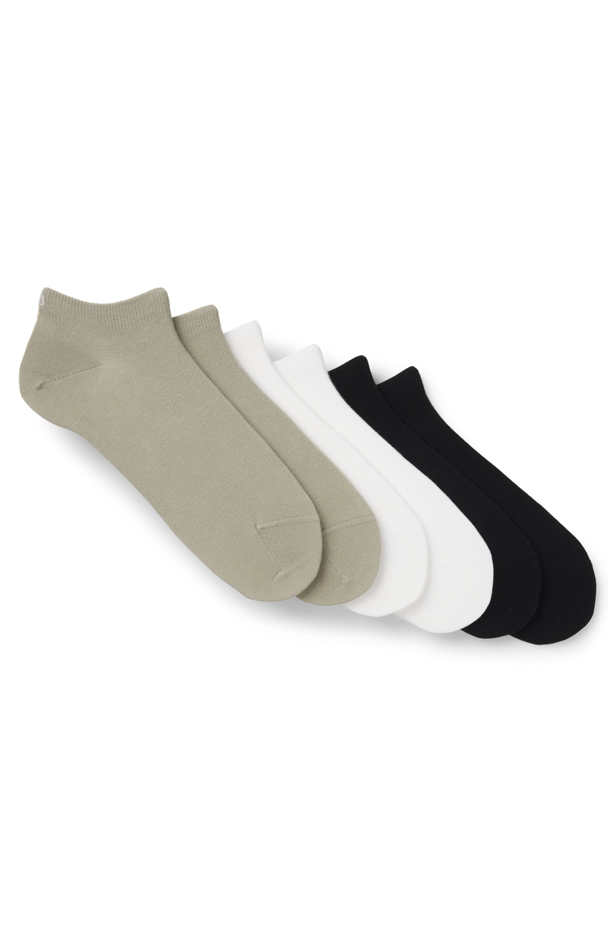 HUGO Underwear Freizeitsocken »6P AS UNI CC 1026« Packung, 6er-Pack, 6 Paar tlg. mit HUGO-Logoschriftzügen