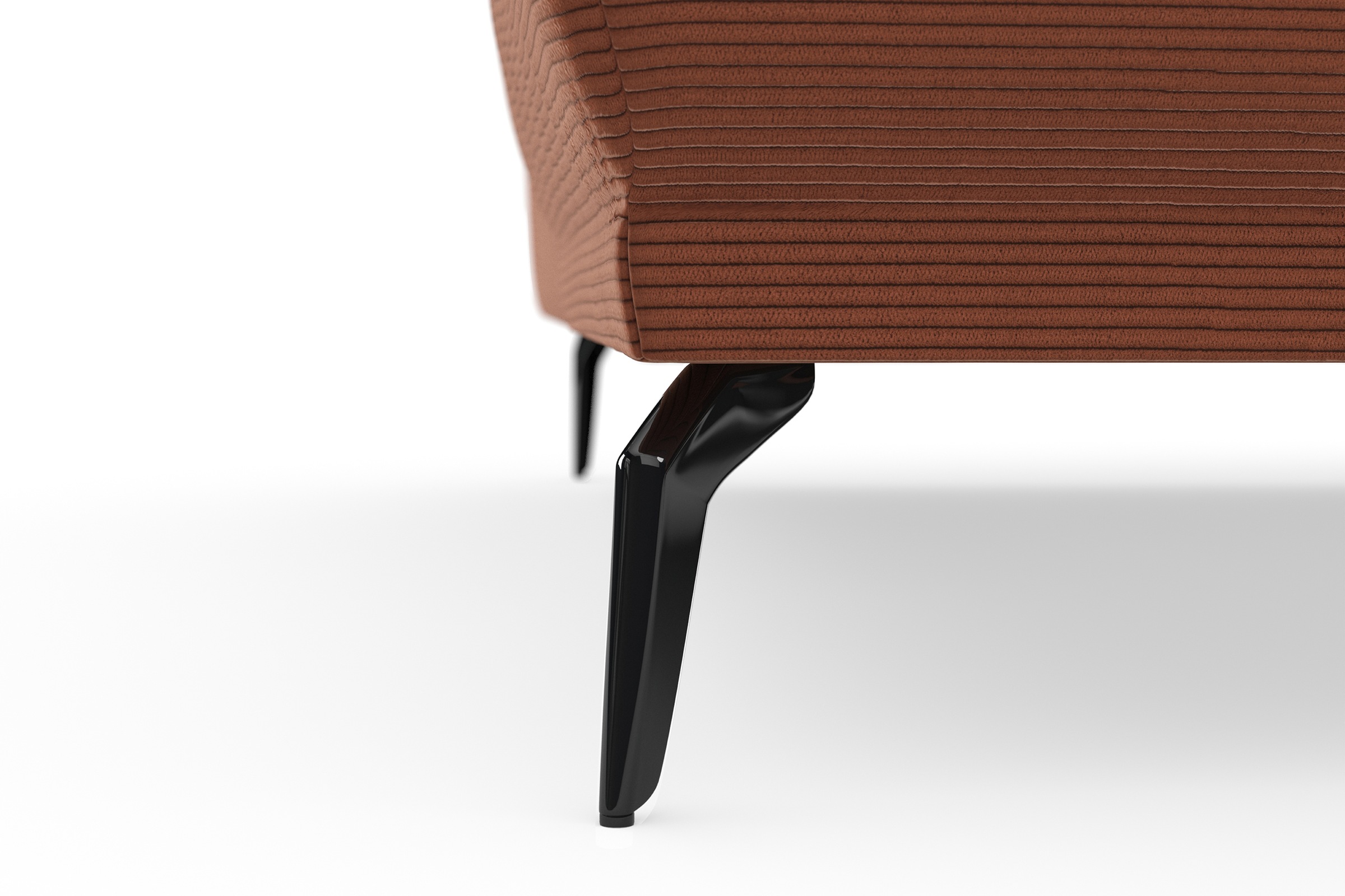 INOSIGN Ecksofa »Coco L-Form«, Sitztiefen-, Arm- und Kopfteilverstellung, Cord-Bezug, Fußhöhe 15 cm