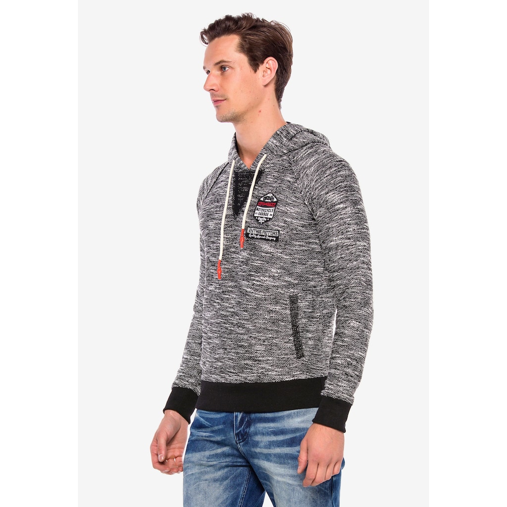 Cipo & Baxx Kapuzensweatshirt