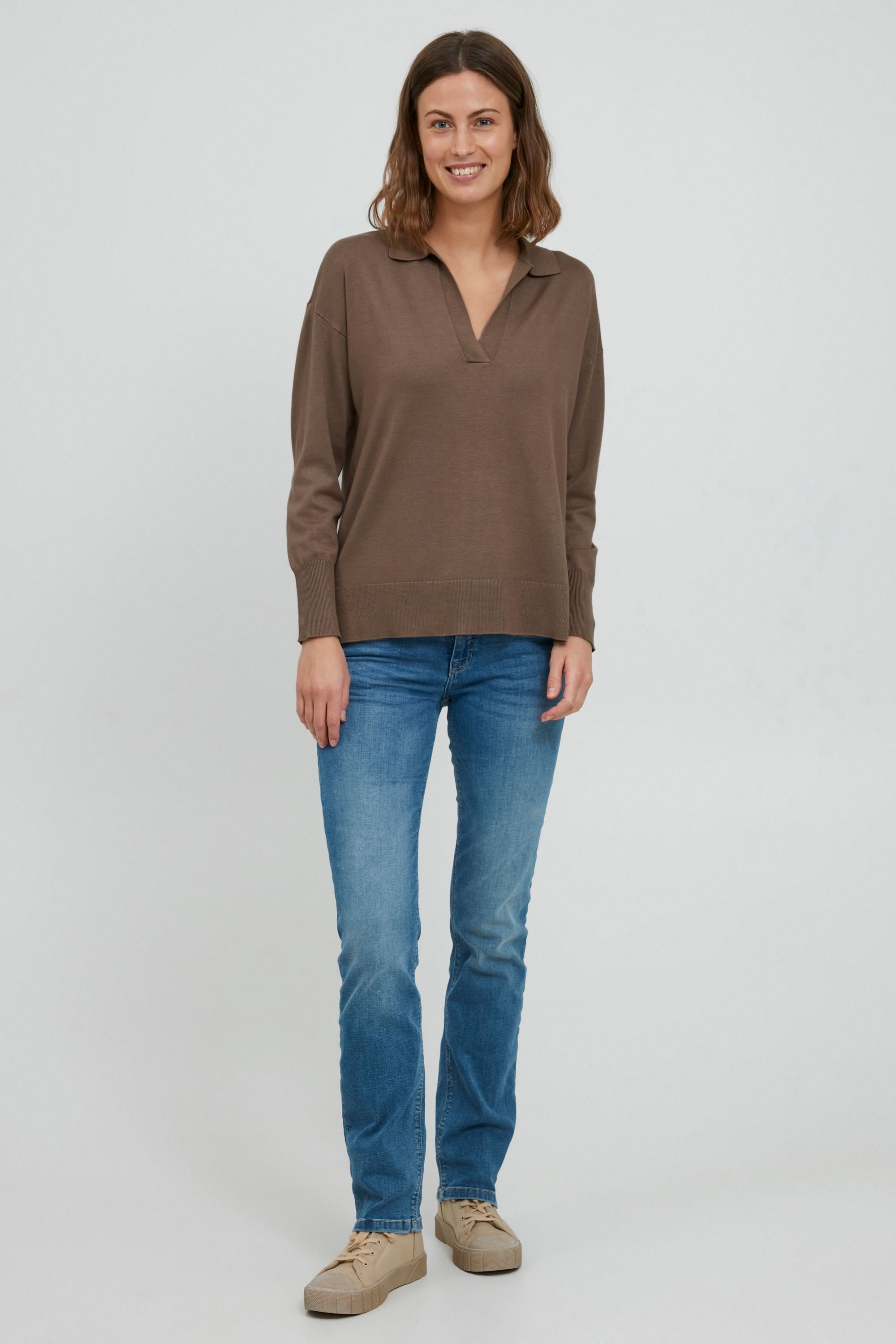 fransa Strickpullover »Strickpullover FREmalva«