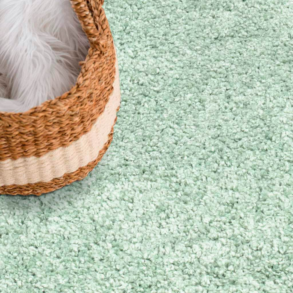 Carpet City Hochflor-Teppich »City Shaggy«, rund, Teppich Einfarbig Uni, besonders flauschig-weich