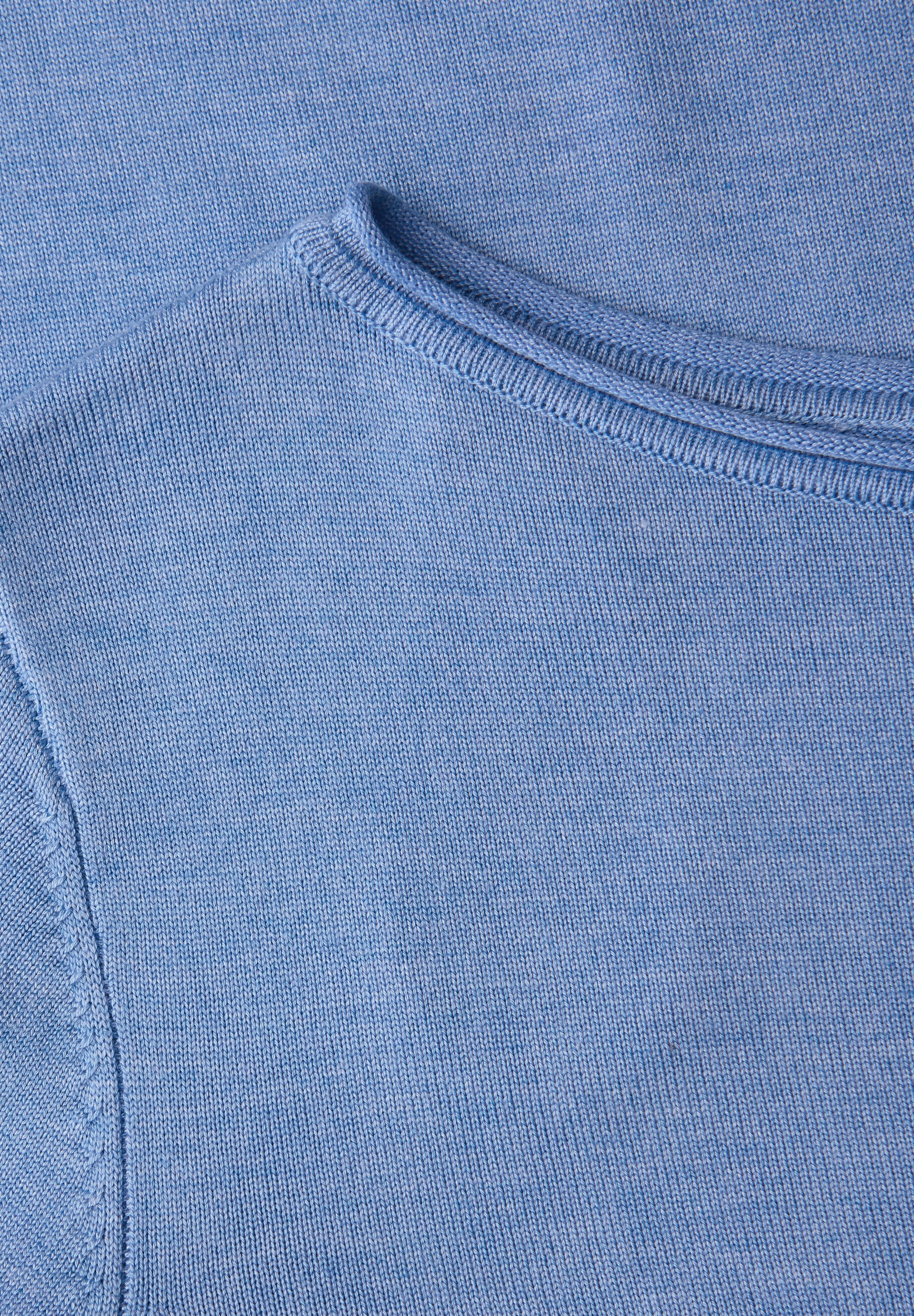 STREET ONE Longpullover mit Strick-Detail