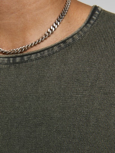 Jack & Jones Strickpullover »JJELEO KNIT CREW NECK NOOS«, mit Rundhalsausschnitt