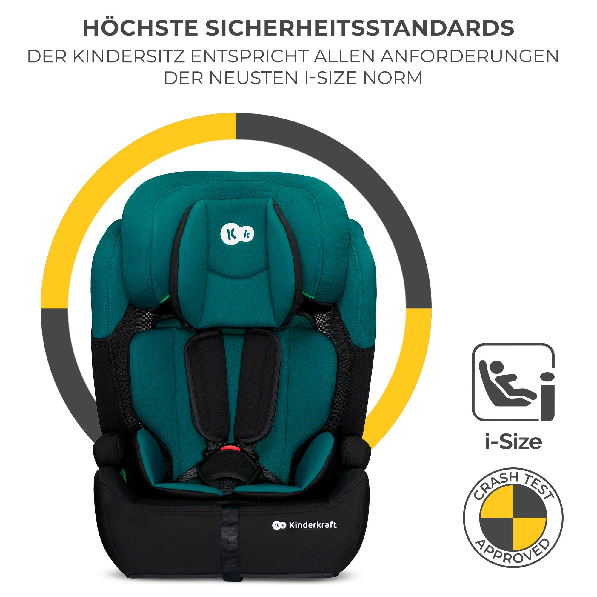 Kinderkraft Autokindersitz »COMFORT UP i-Size« Klasse I / II / III (9-36 kg) mit herausnehmbarem modularen Einsatz