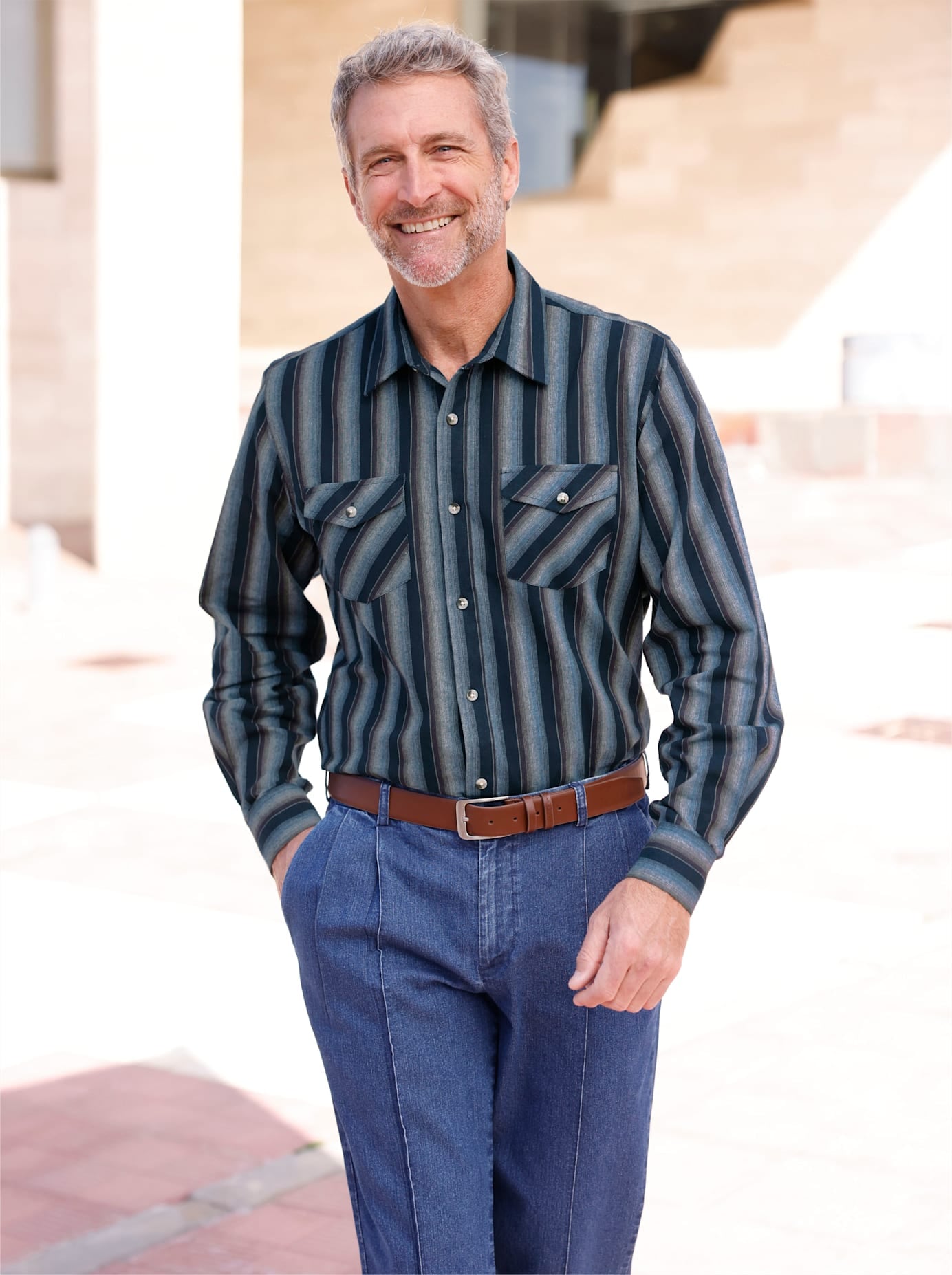 Marco Donati Langarmhemd