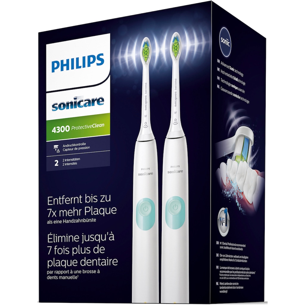 Philips Sonicare Elektrische Zahnbürste »HX6807/35«, 2 St. Aufsteckbürsten