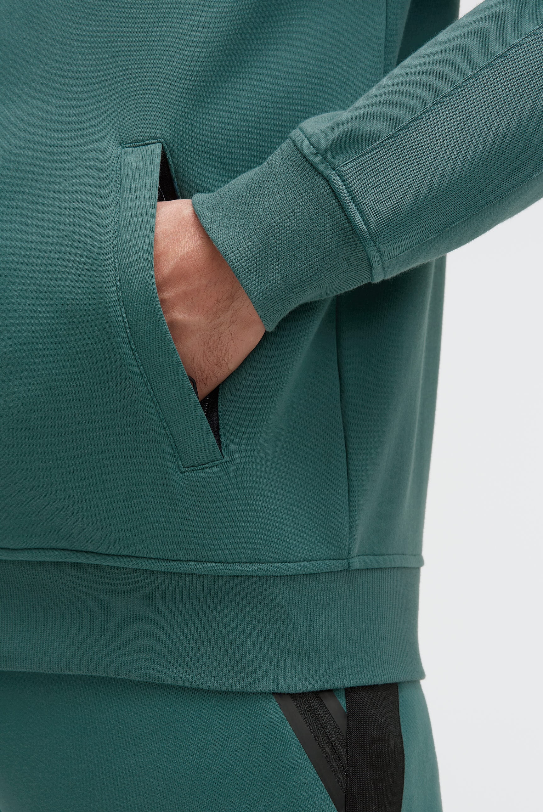 CAMP DAVID Sweatjacke mit Reißverschlusstaschen