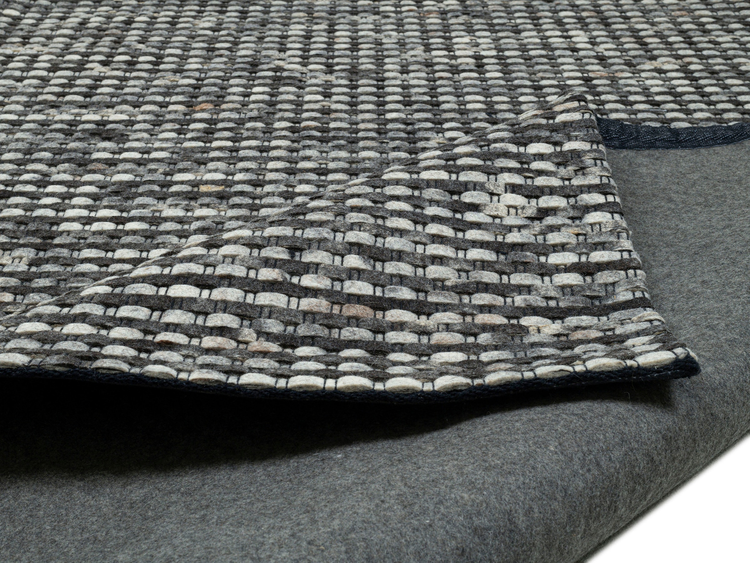 THEKO Wollteppich »Tauern«, rechteckig, 10 mm Höhe, Handweb Teppich, reine Wolle, handgewebt