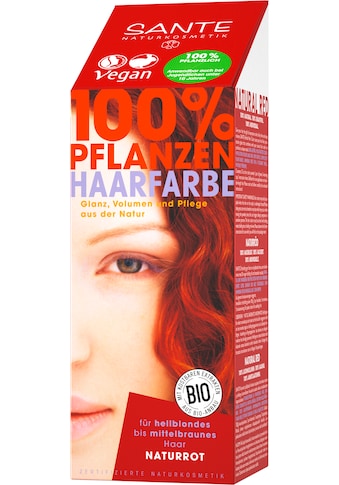 SANTE Haarfarbe »Pflanzenhaarfarbe naturrot«...