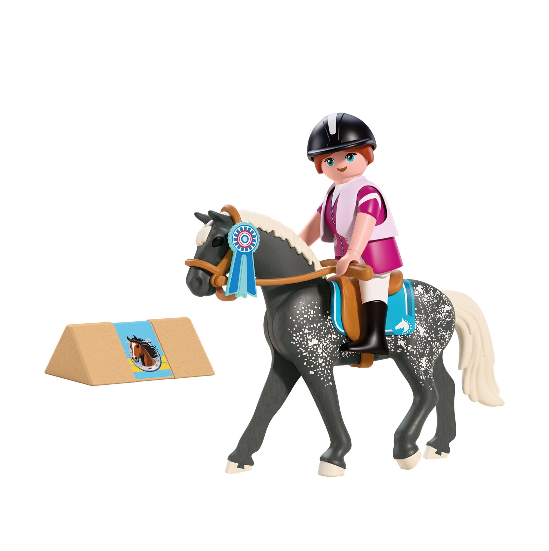 Playmobil® Konstruktions-Spielset »Springreiten (72135), I Love Horses« Made in Europe