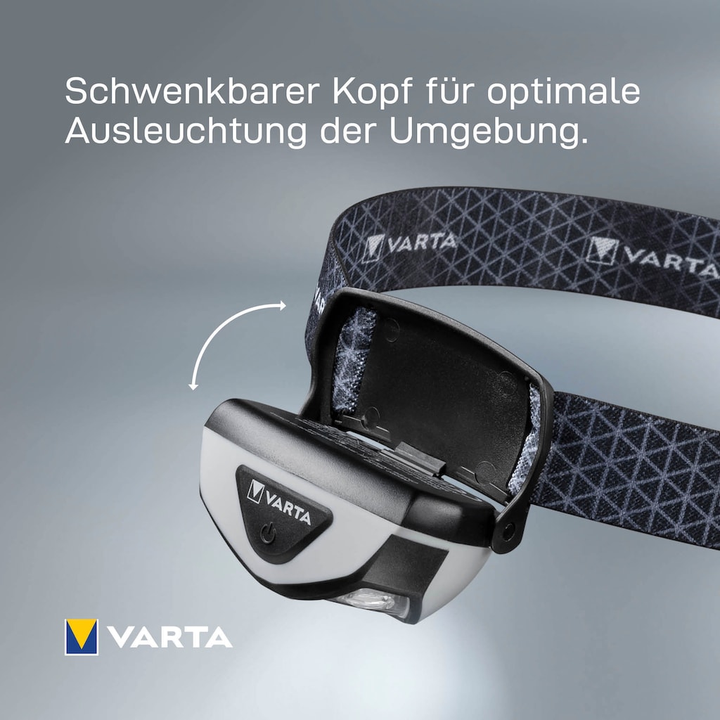VARTA Kopflampe »Outdoor Sports H30R Wireless Pro mit Akku«