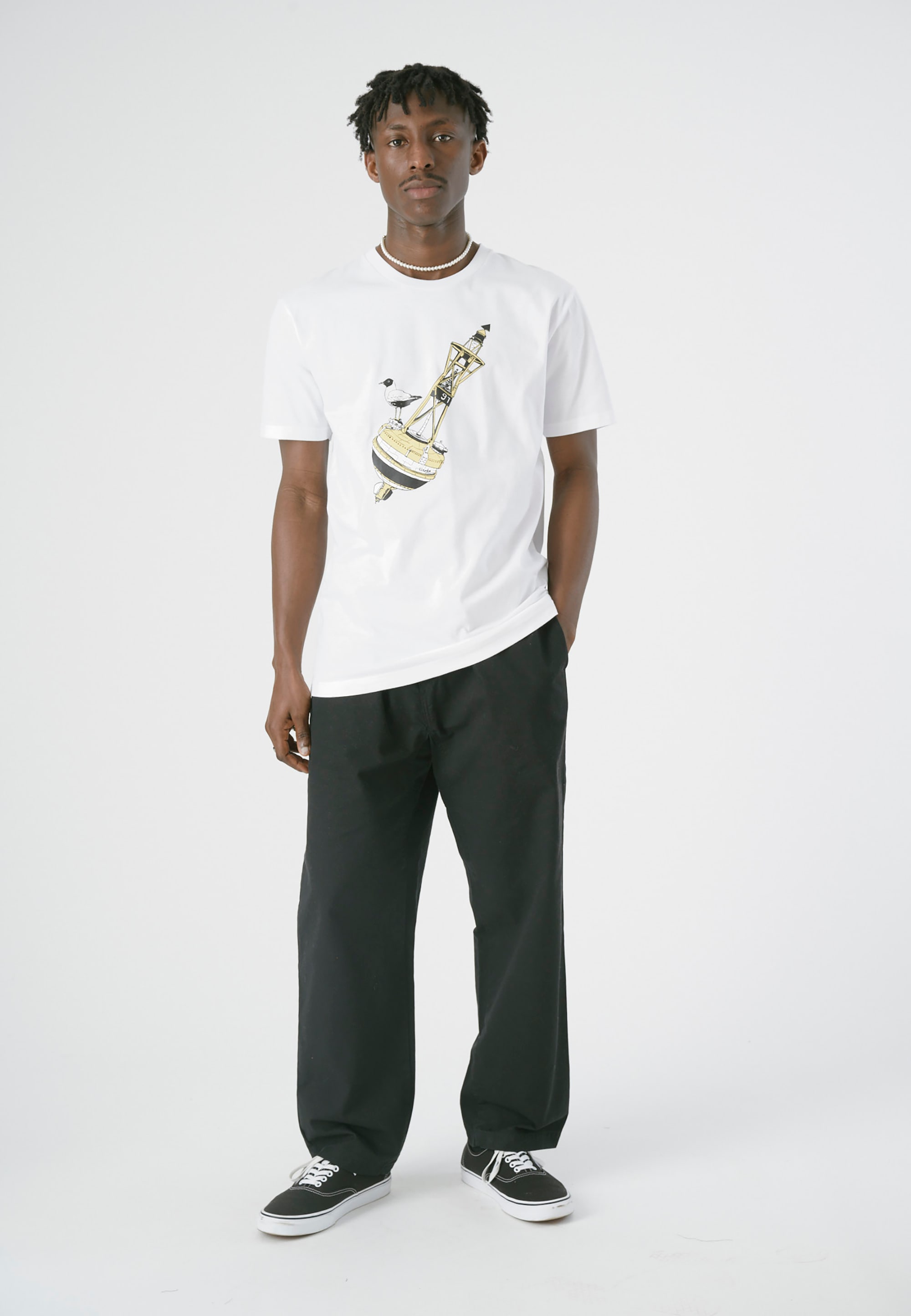 Cleptomanicx T-Shirt »Buoys Boje«, mit lockerem Schnitt