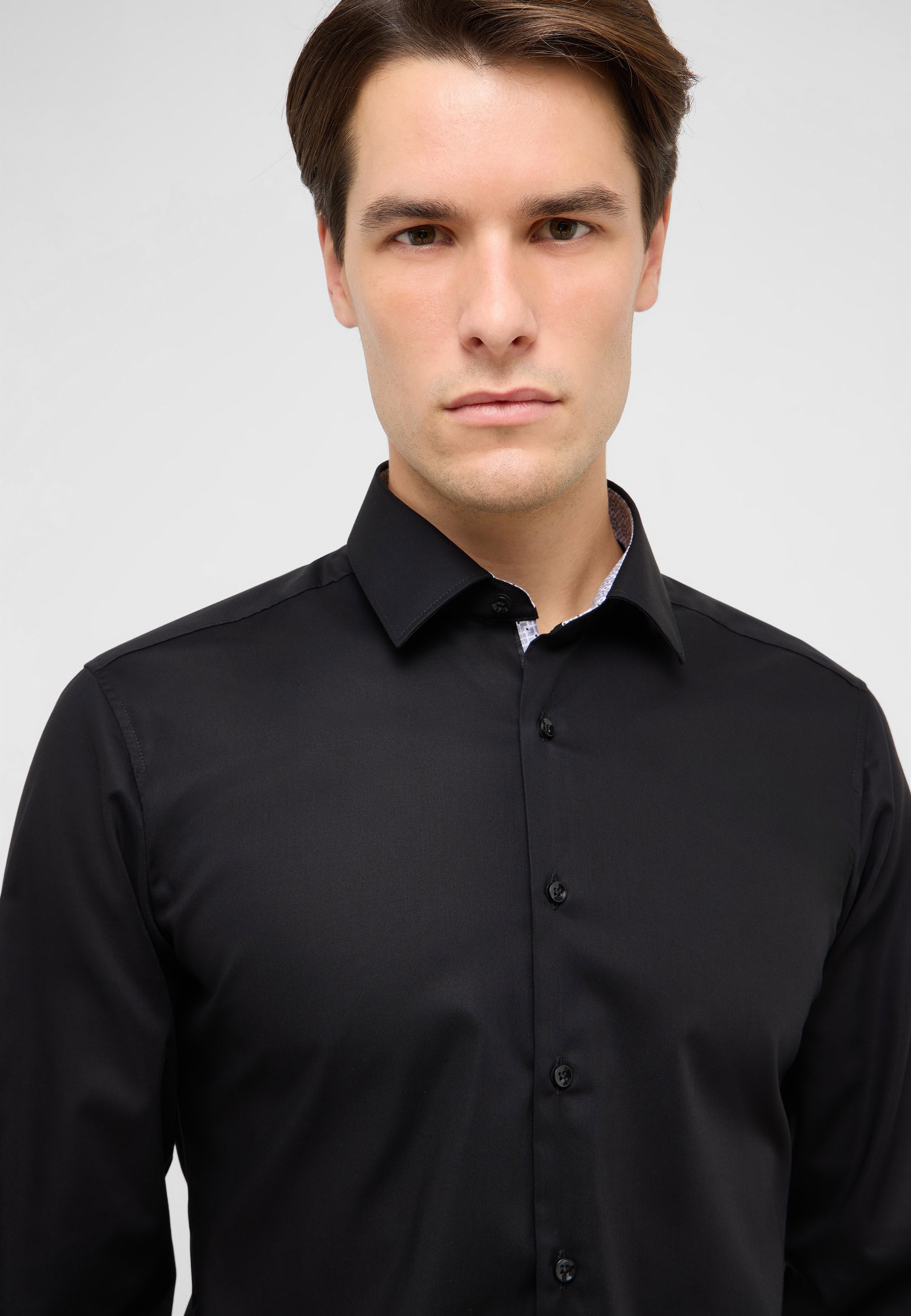 Thumbnail - Eterna Langarmhemd "SLIM FIT" NON IRON (bügelfrei)