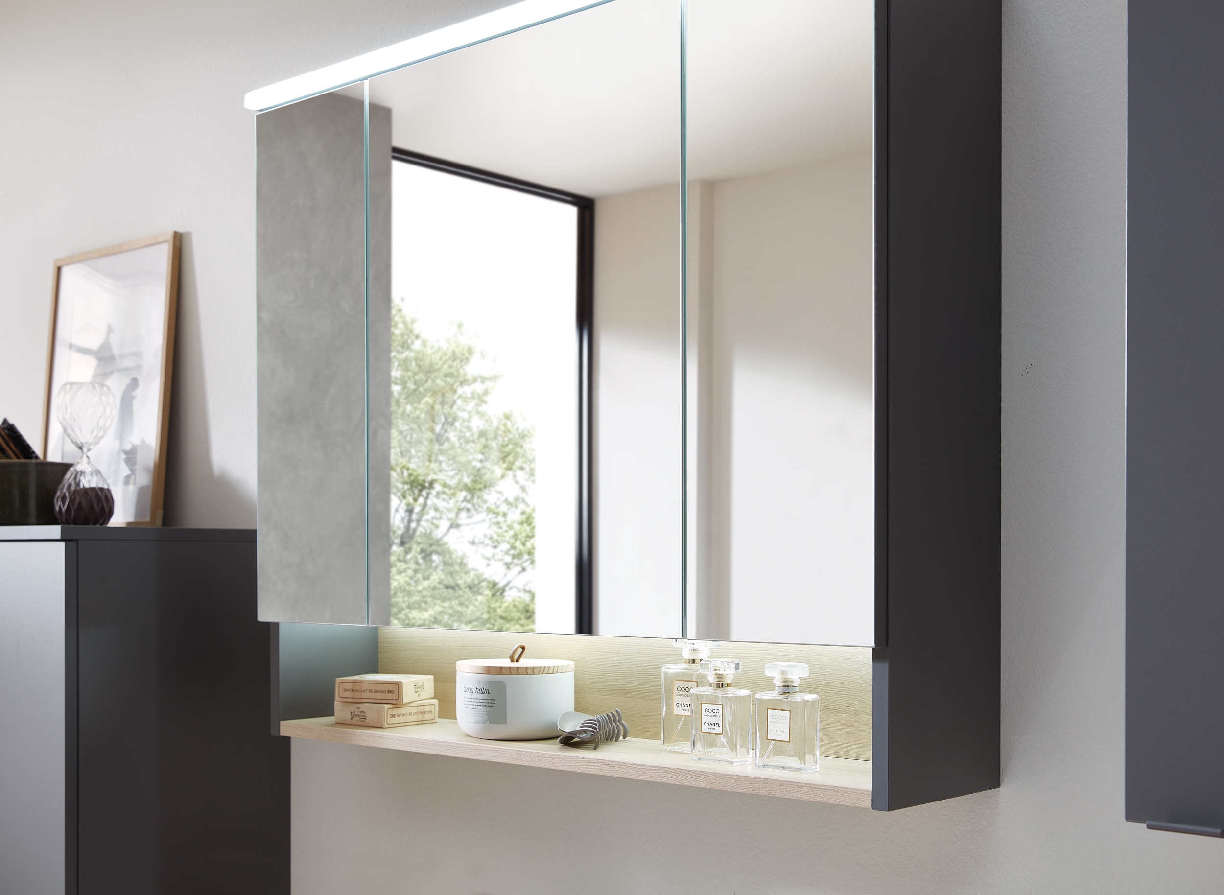 Thumbnail - Saphir Badmöbel-Set "Quickset 394" Komplett-Set, 5 Stk. tlg.