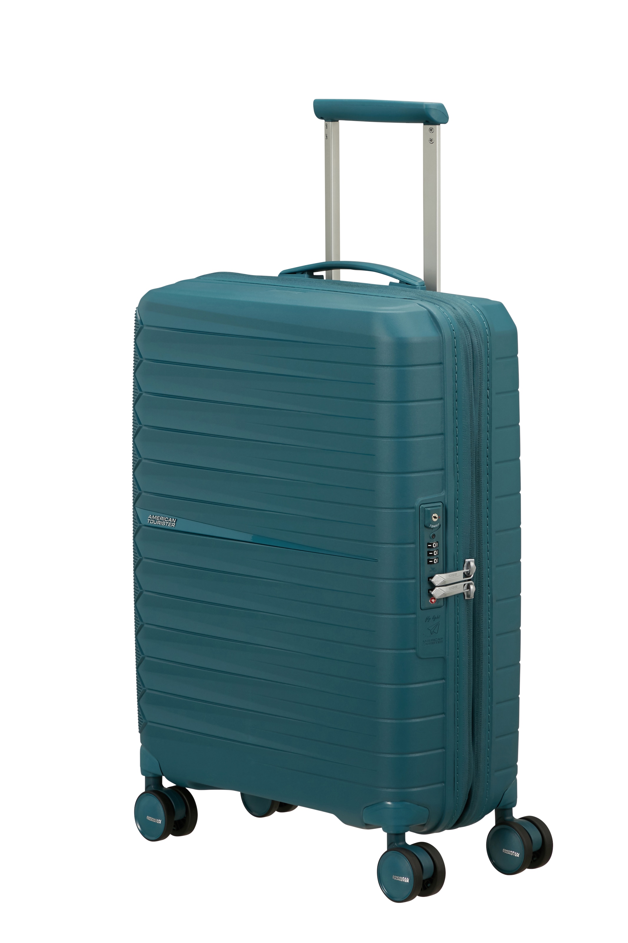 Hartschalen-Trolley "FASTFORWARD, verschiedene Größen und Farben", AMERICAN TOURISTERtotally teal, Polypropylen, unifarben, Koffer,