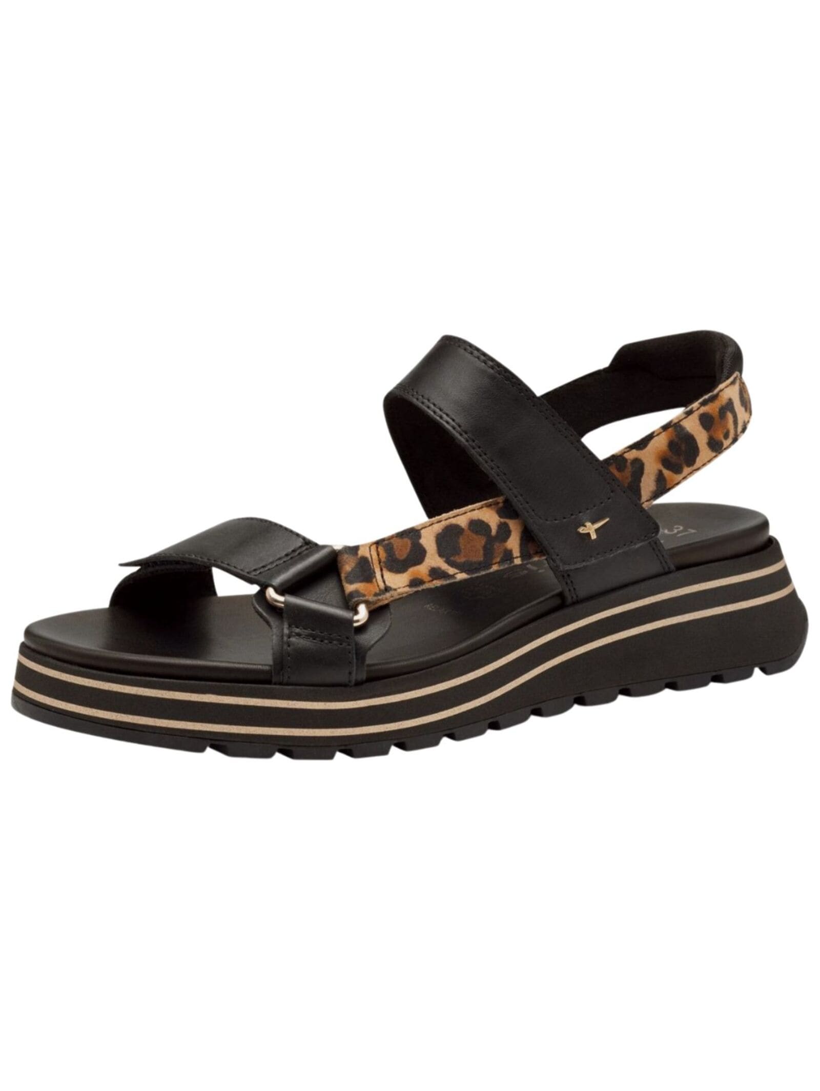 Tamaris Riemchensandale "Tamaris Sandalen Leder" günstig online kaufen