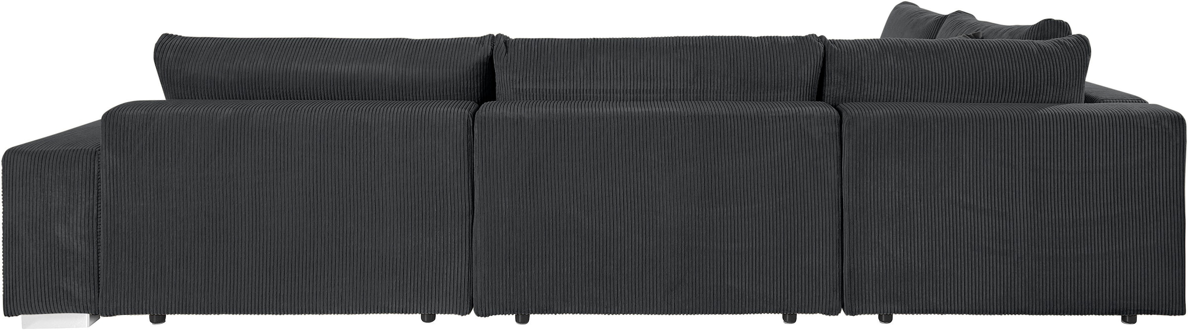 Home affaire Ecksofa »Vasco L-Form«, inkl. 10-teiligen Kissen-Set