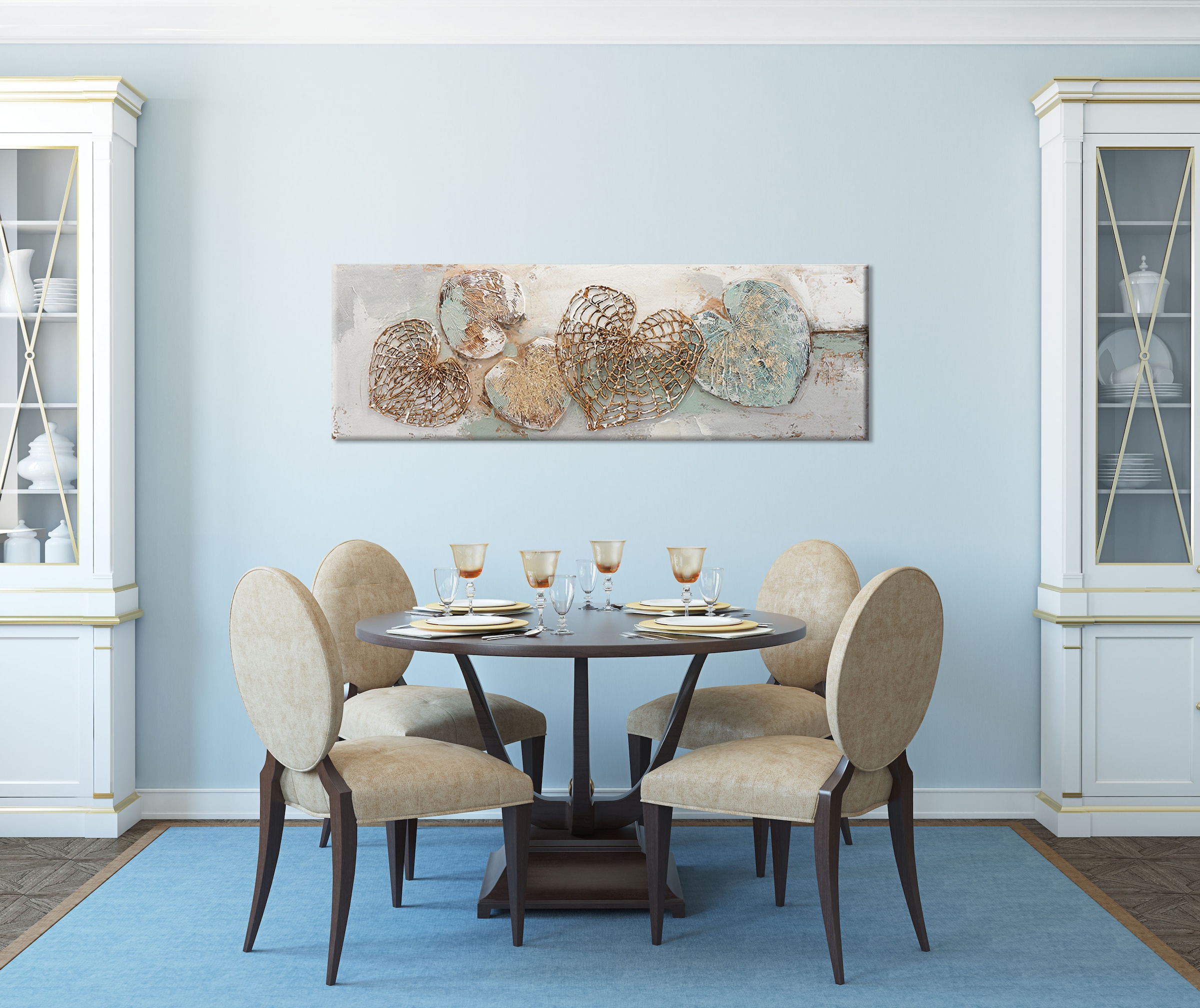 Bönninghoff Ölgemälde Abstrakt  Blätter  Blätterbilder  Formen  Kunst  Symb günstig online kaufen