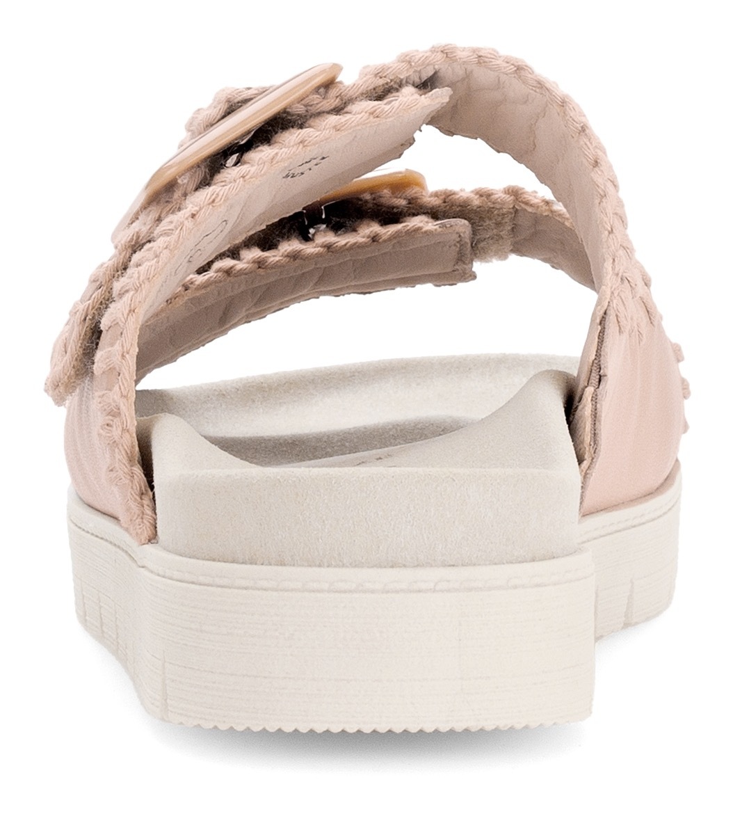 Gabor Pantolette, Plateau, Bequemschuh, Sommerschuh mit praktischen Klettve günstig online kaufen