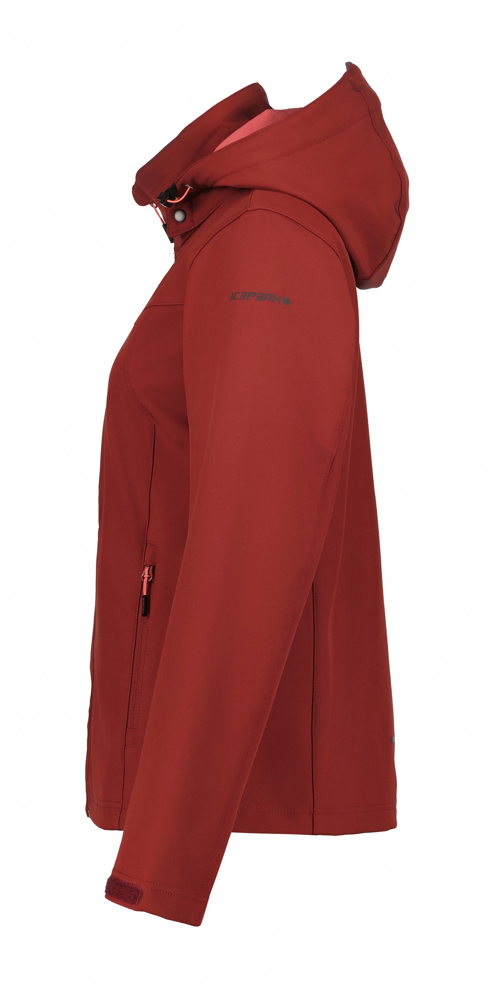 Icepeak Softshelljacke »BRENHAM«, (1 St.), mit Kapuze, Winddicht & Wasserabweisend & Atmungsaktiv