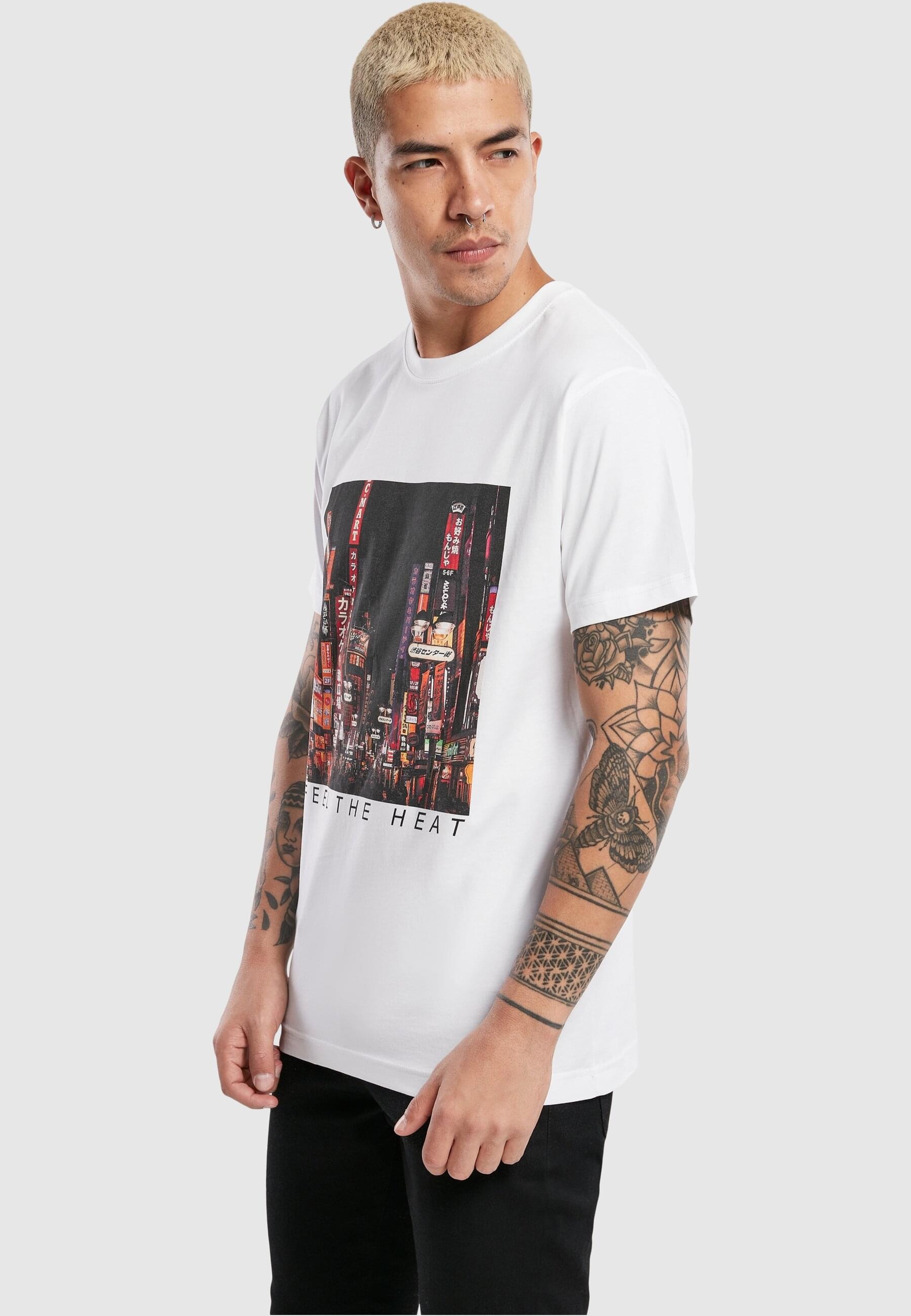 MisterTee T-Shirt »MisterTee Herren Feel The Heat Tee«, (1 tlg.)