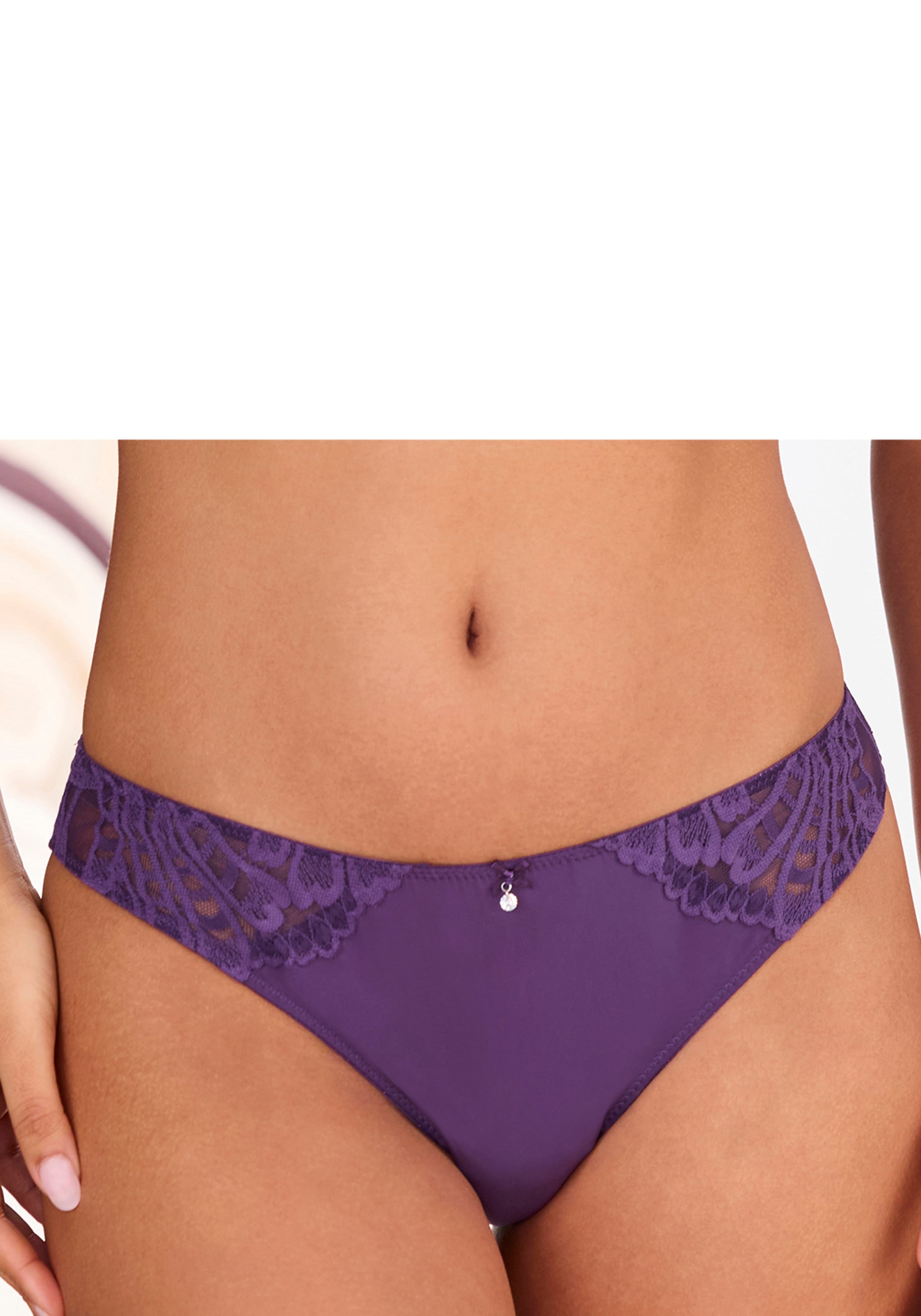 LASCANA Tanga "Flora" günstig online kaufen