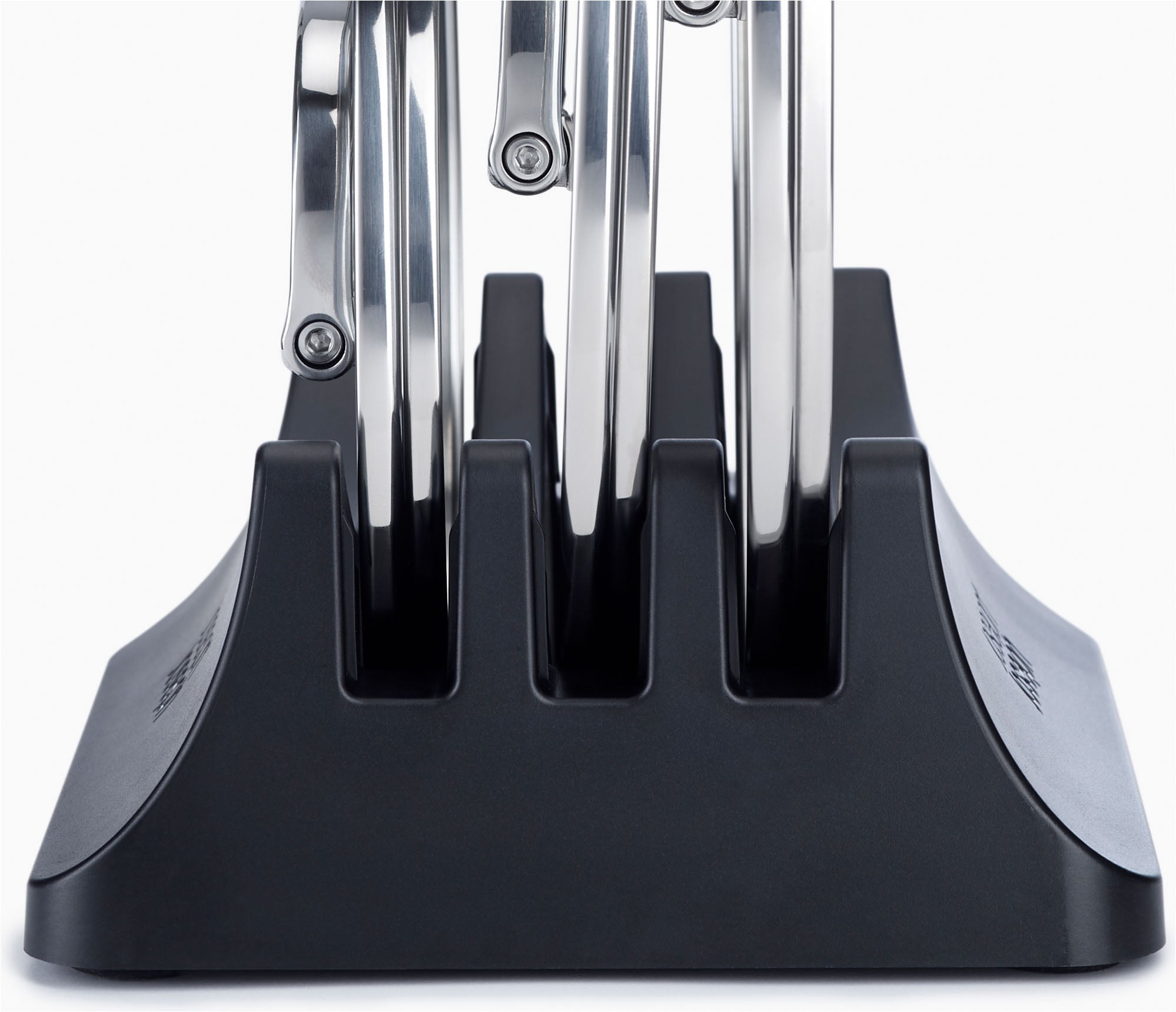Joseph Joseph Pfannen-Set »Space Steel 3-teiliges Edelstahlpfannenset mit einklappbaren Griffen« Edelstahl Set, 3 tlg.