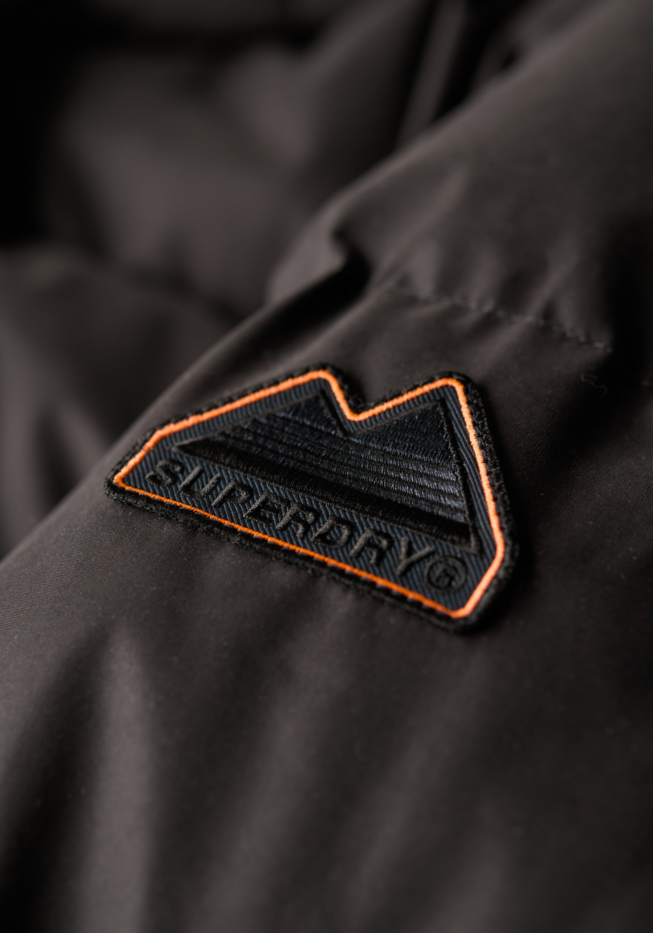 Superdry Steppjacke »MICROFIBRE LONGLINE PUFFER JKT«