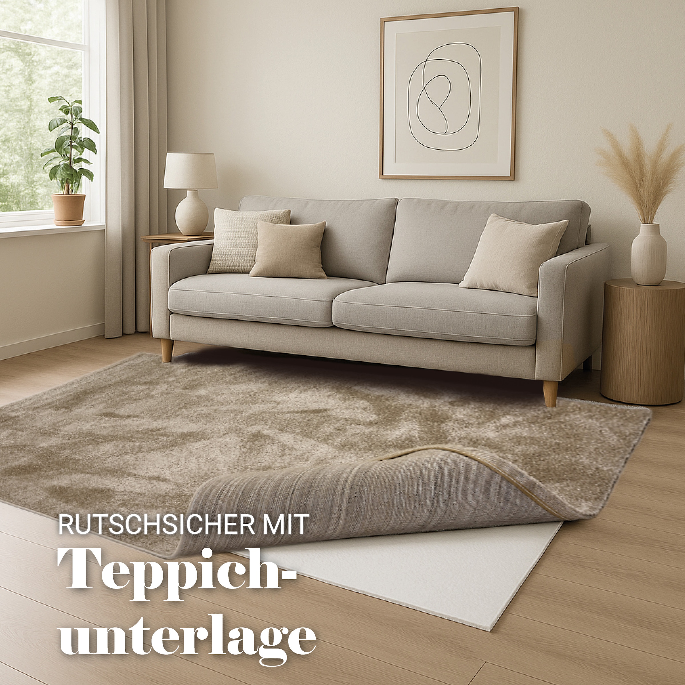 ASTRA Teppich »Sam 250«, rechteckig, 8 mm Höhe, weicher Kurzflor, Wohnzimmer, Schlafzimmer
