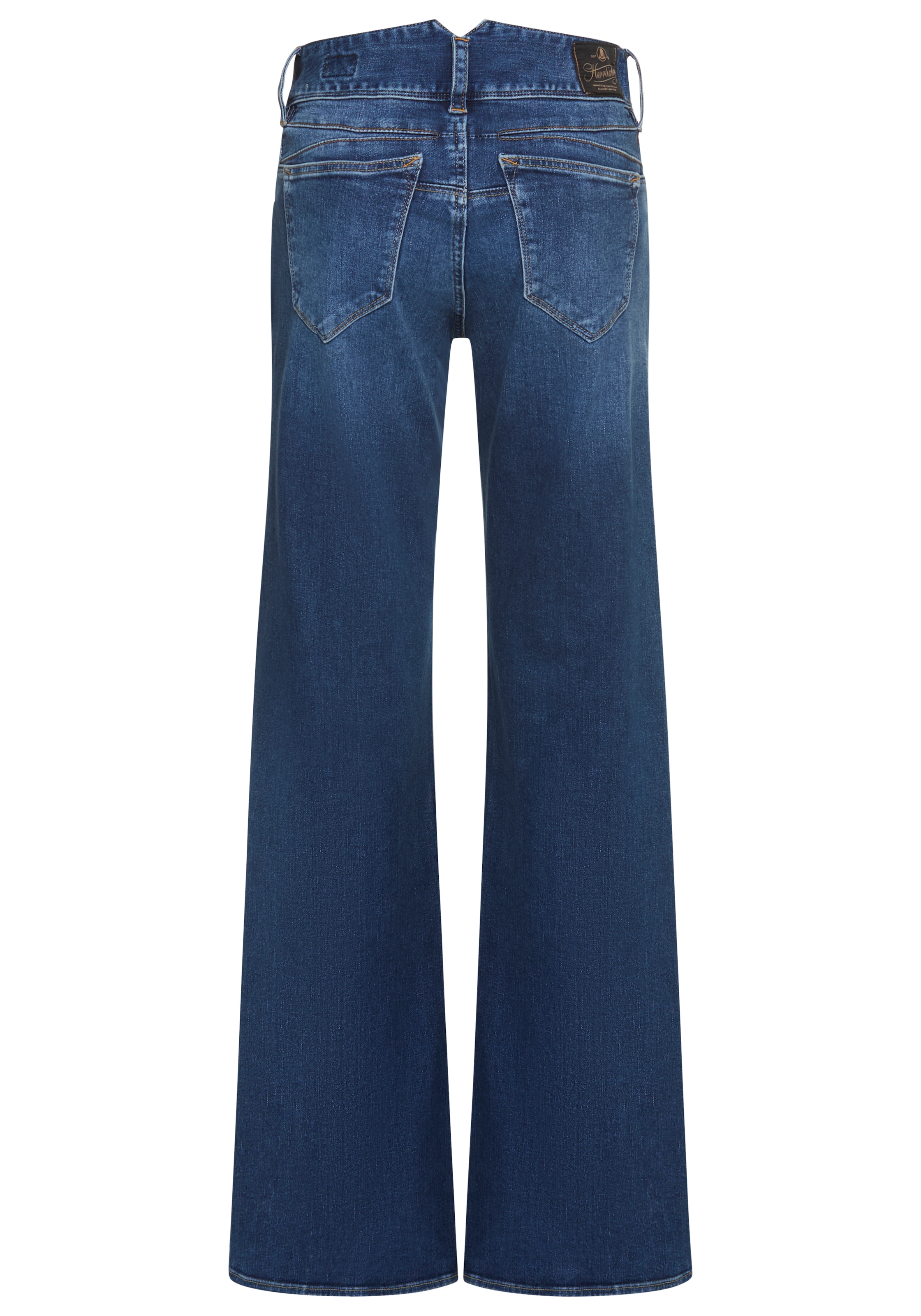 Herrlicher Straight-Jeans »Prime New Denim Cashmere Touch«, mit hoher Leibhöhe