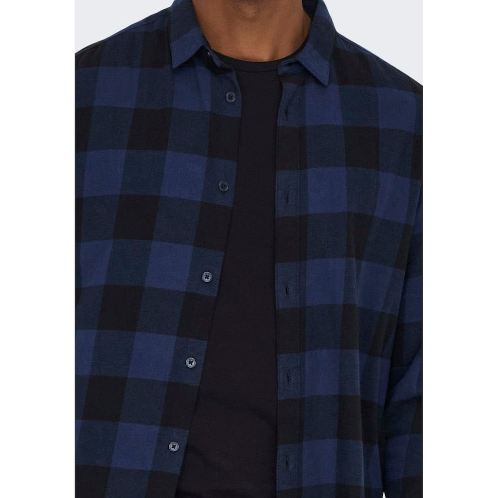 ONLY & SONS Karohemd »GUDMUND LS CHECKED SHIRT«