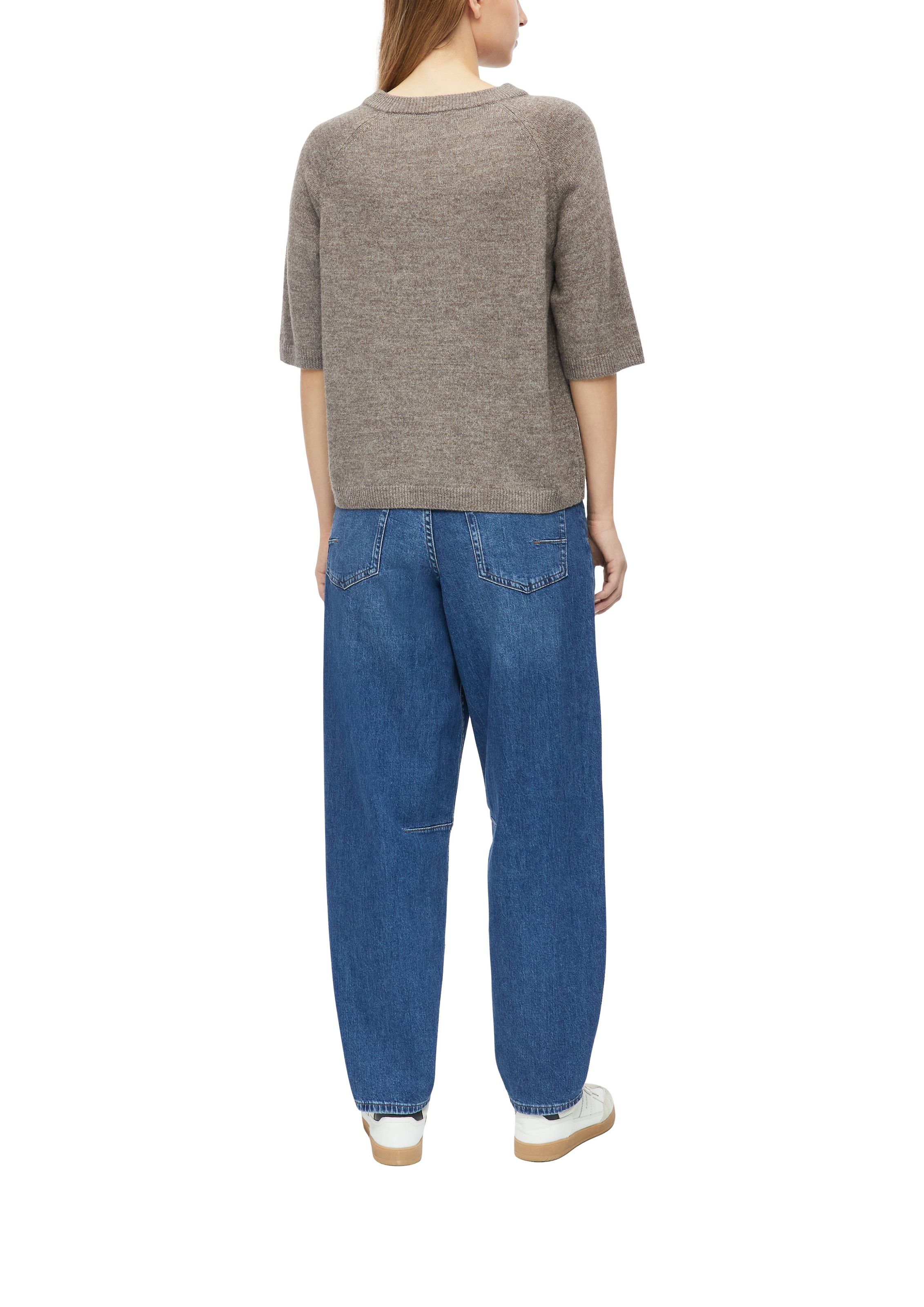 s.Oliver Strickpullover Sommer-Pullover / Halbarm