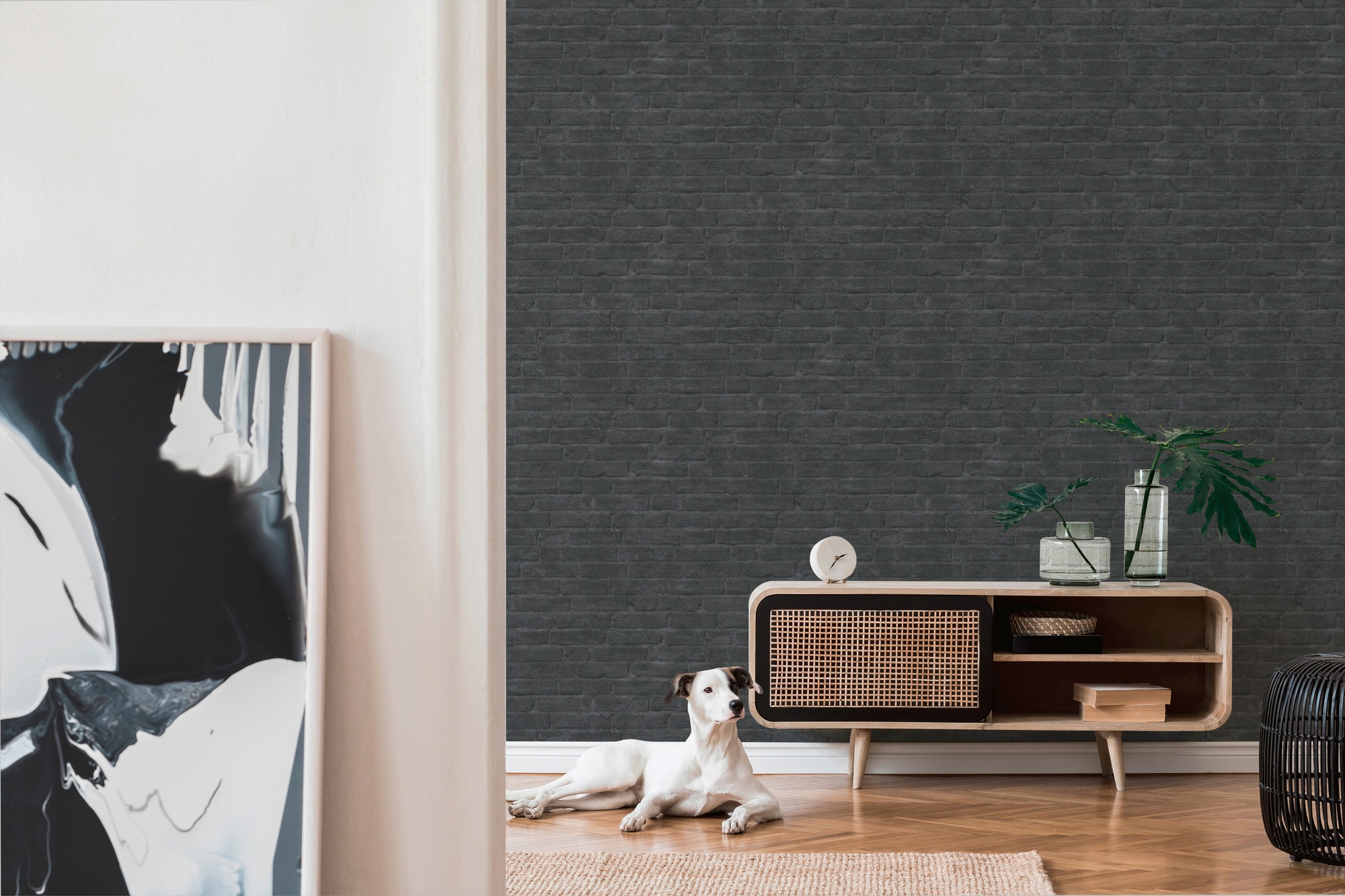 living walls Vliestapete »Elements«, Steinoptik-gemustert-Motiv, Steintapete Tapete Steinoptik Tapeten Wohnzimmer Schlafzimmer Küche