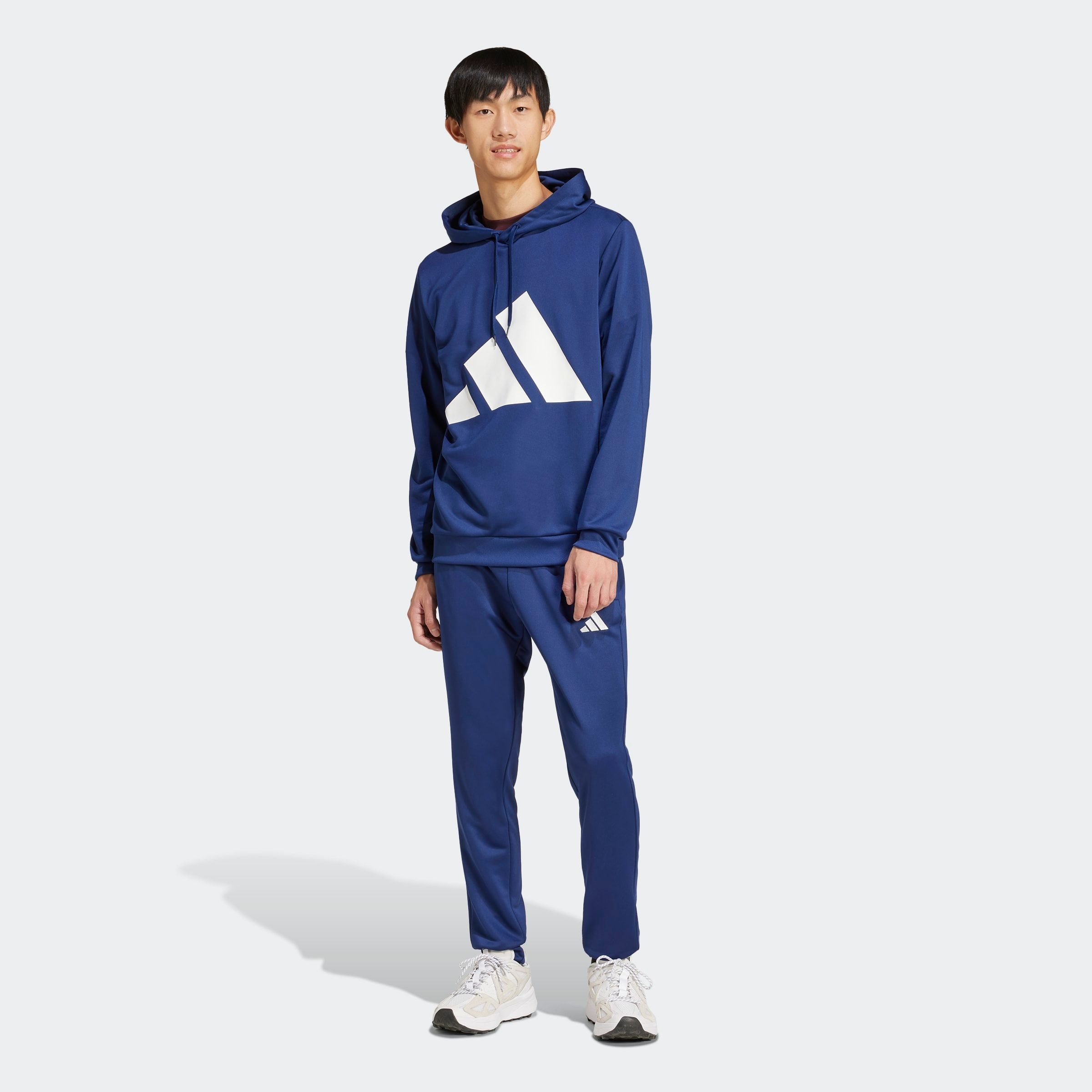 adidas Sportswear Trainingsanzug "M BL FT HD TS" 2 Stk. zweiteiliges Set aus Hose und Hoodie