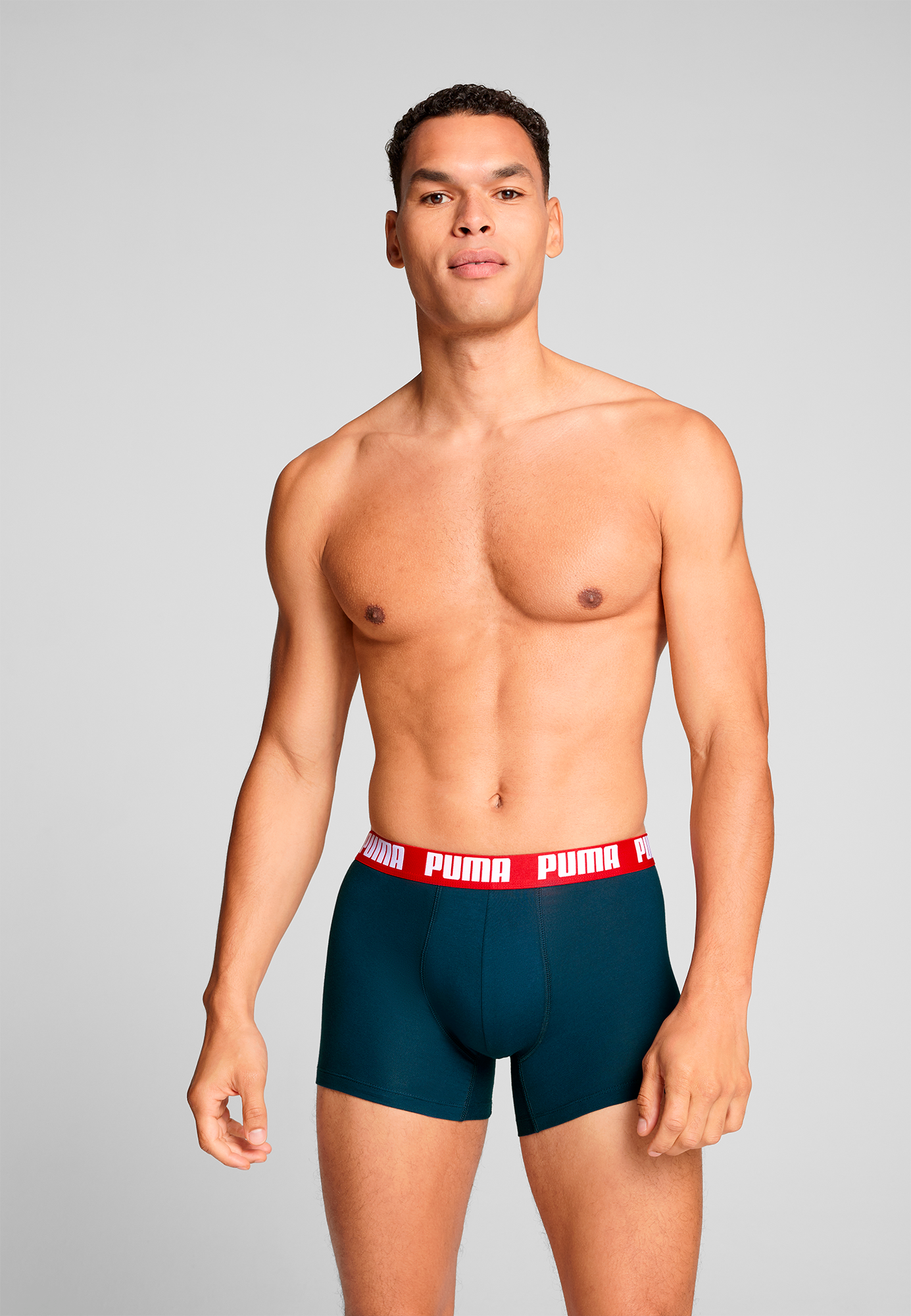PUMA Boxershorts "PUMA MEN EVERYDAY BASIC BOXERS 2P" Packung, 2er Pack, mit günstig online kaufen