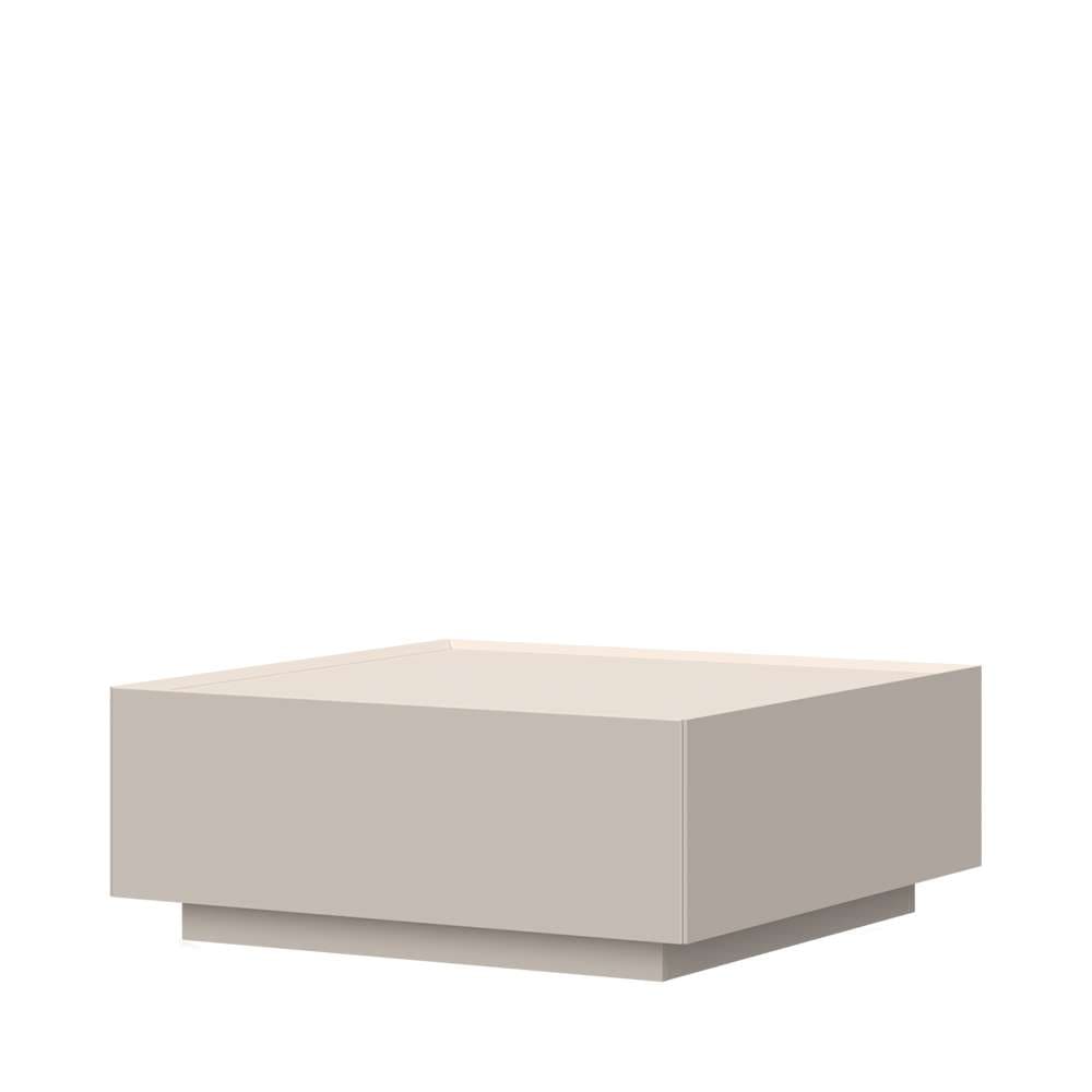 Places of Style Couchtisch "Sky45", (H/B/T): 36/90/90cm), Mit Rollen, lacki günstig online kaufen