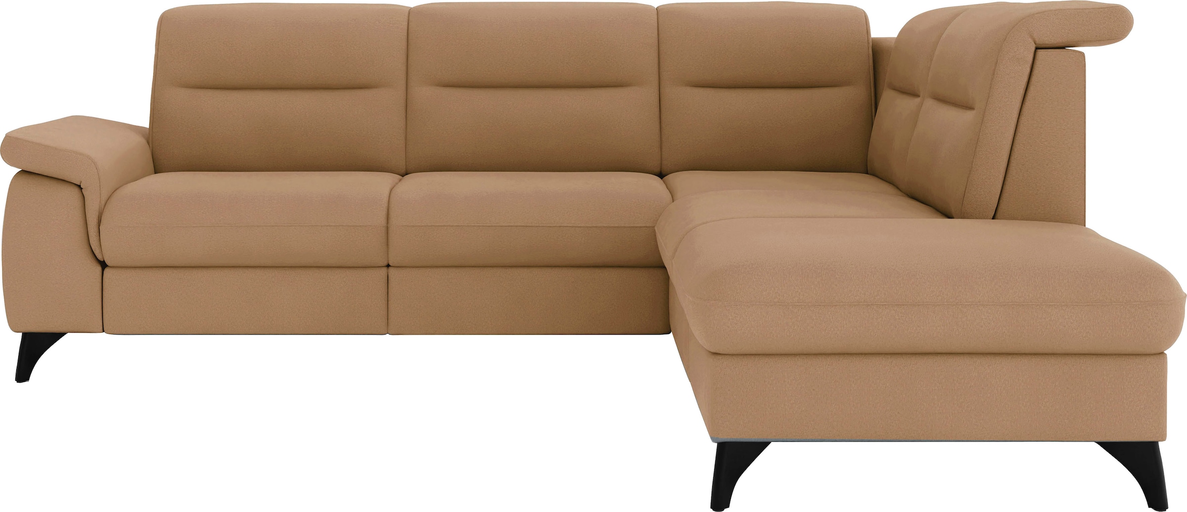 sit&more Ecksofa »Astoria L-Form« wahlweise mit motorischer Relaxfunktion