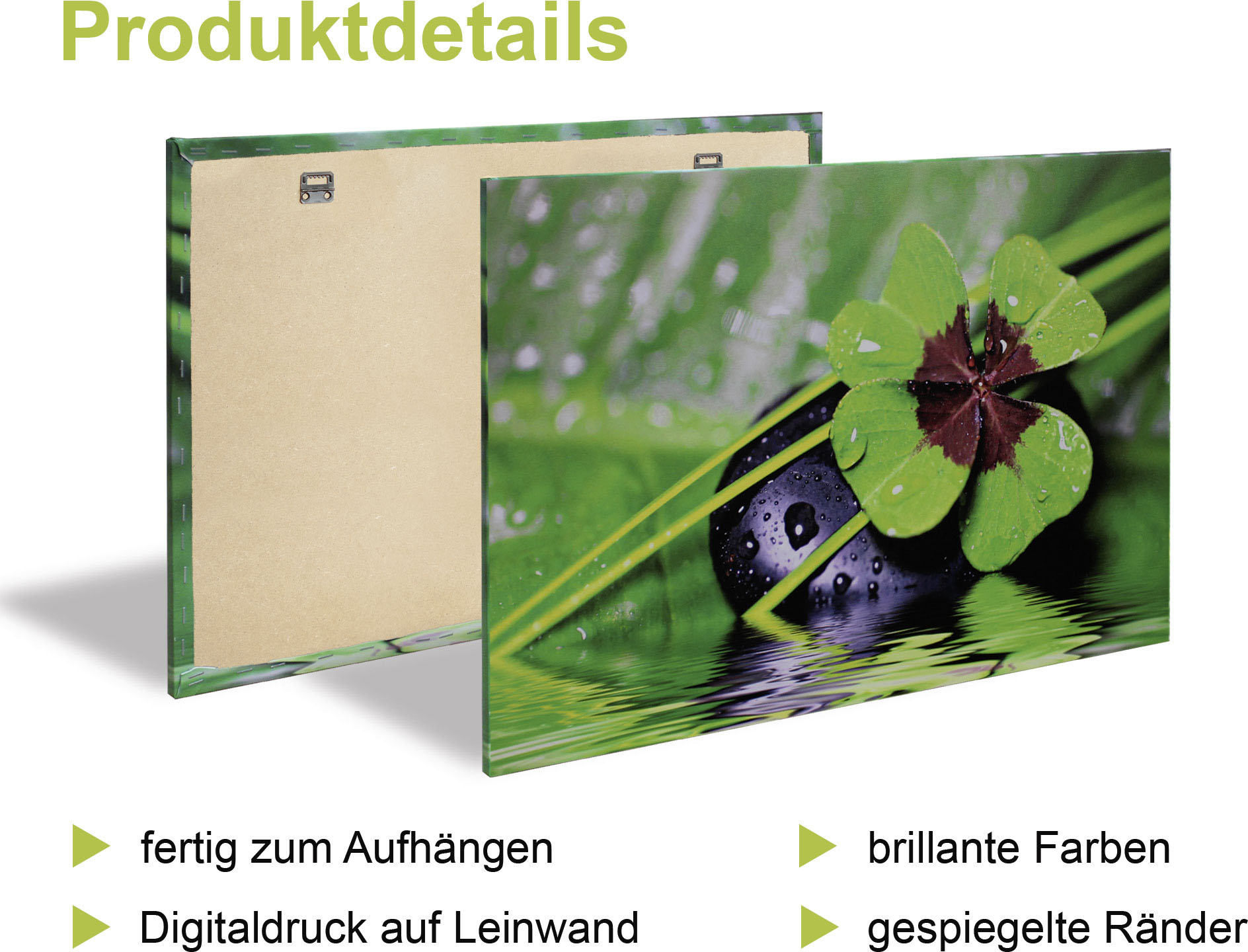 Thumbnail - Artland Leinwandbild "Herbstlandschaft", Bäume, (4 St.), 4er Set, verschiedene Größen