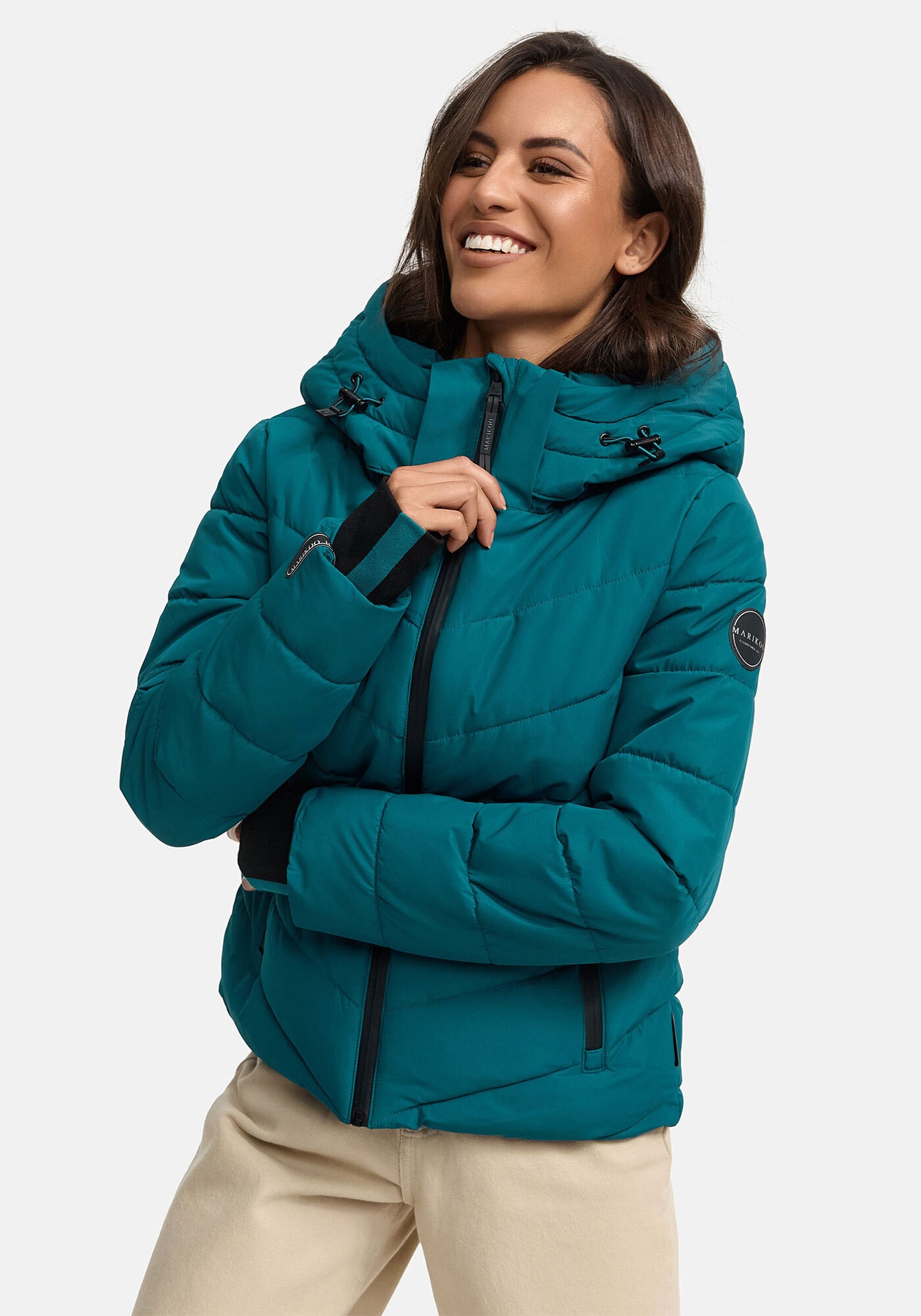 Marikoo Winterjacke "Samuiaa XVI", mit Kapuze