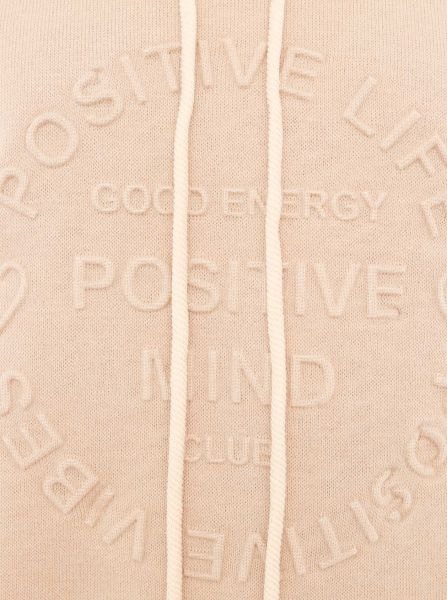 Zwillingsherz Hoodie »"Positive Mind"«, mit Kapuze, 3/4 Arm und Stempeldruck