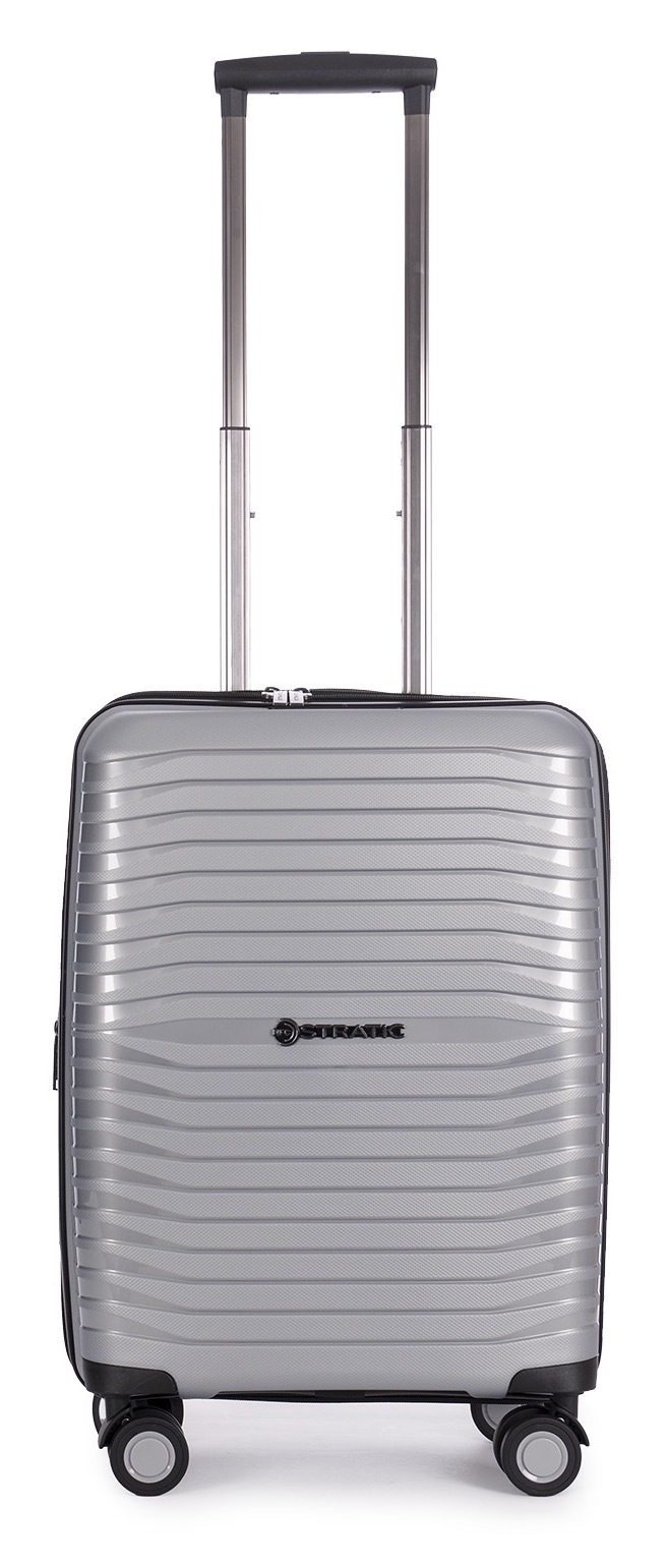 Stratic Trolley »BRIGHT+ Koffer S«, (1 St.), 4 Rollen, Hartschalenkoffer Trolley TSA-Zahlenschloss STRATIC CONNECT NFC-Chip