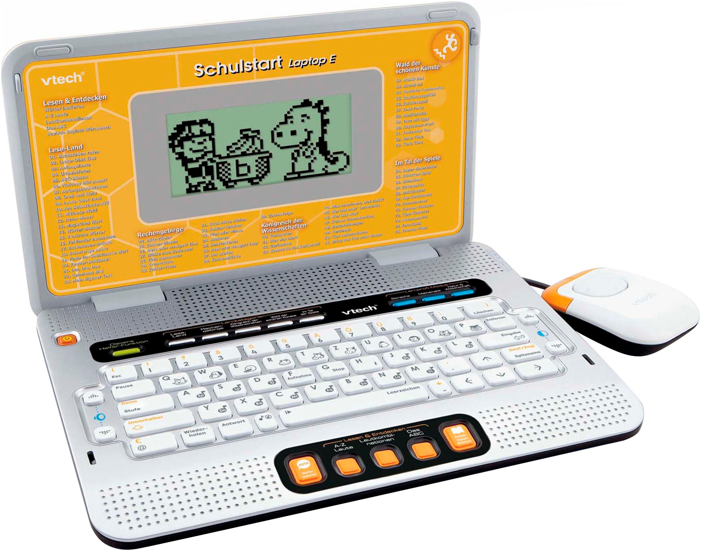 Vtech® Kindercomputer »Schulstart Laptop«, inklusive Tragetasche, blau