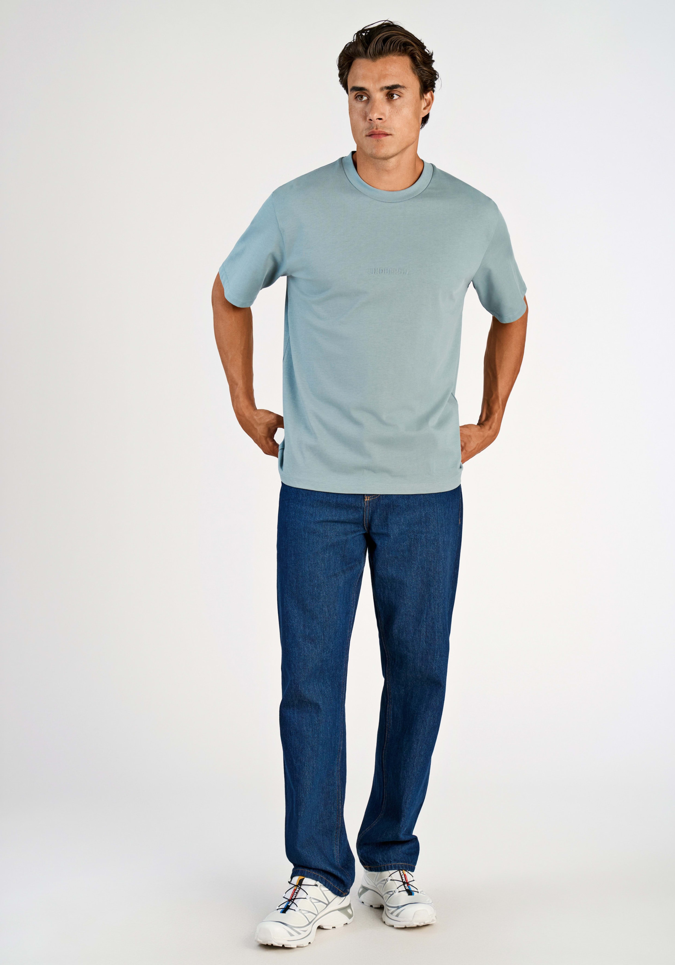 LINDBERGH Kurzarmshirt mit Lindbergh-Pressung